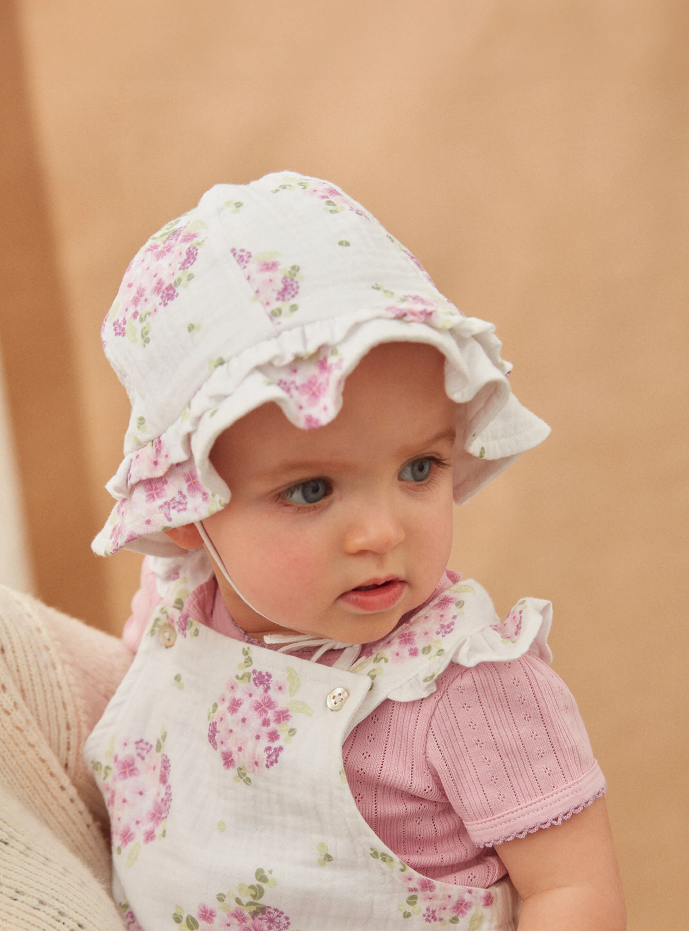 Flash Sale Sergent Major Beanie hat in double cotton gauze