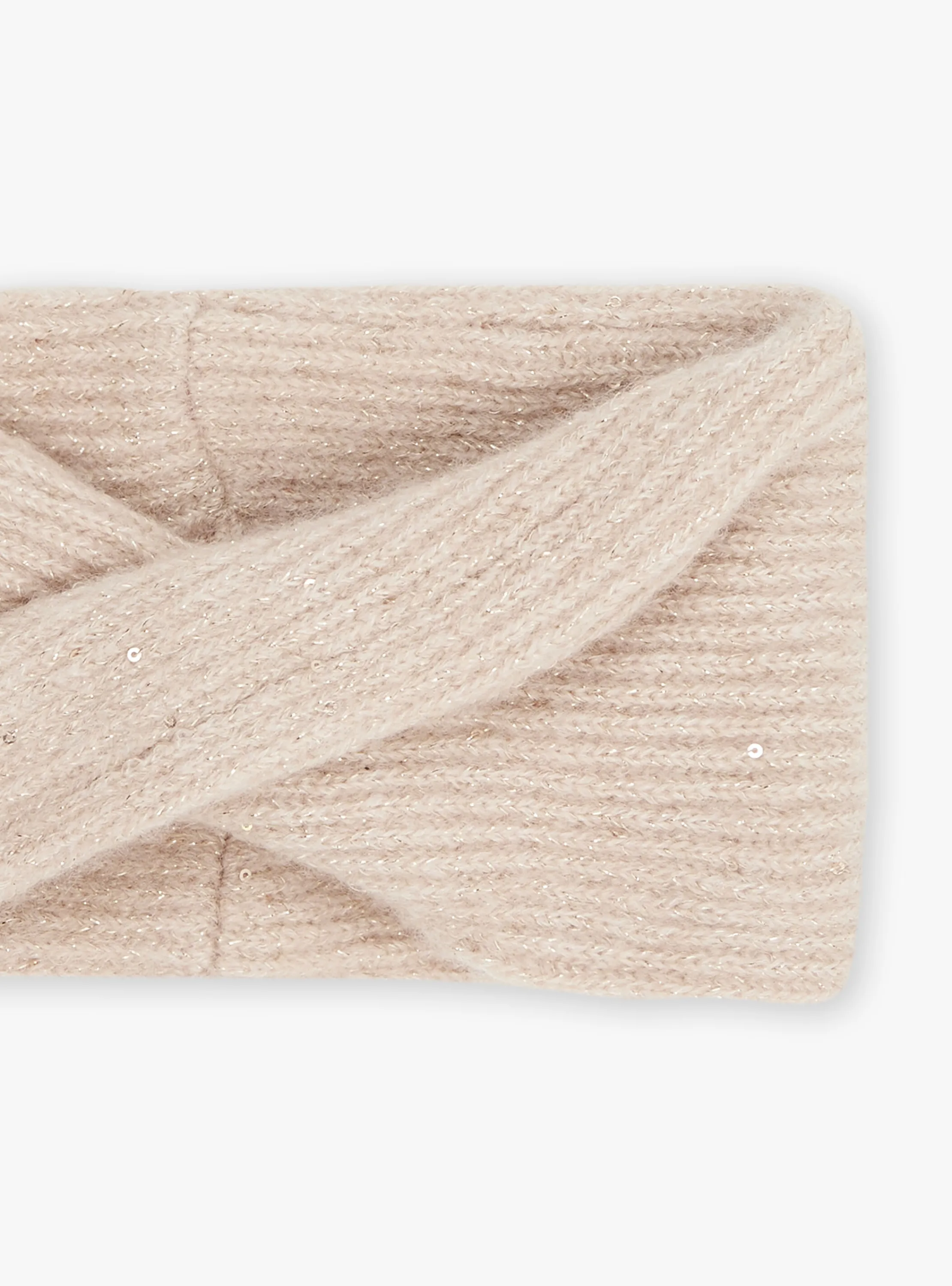 Fashion Sergent Major Beige knitted snood