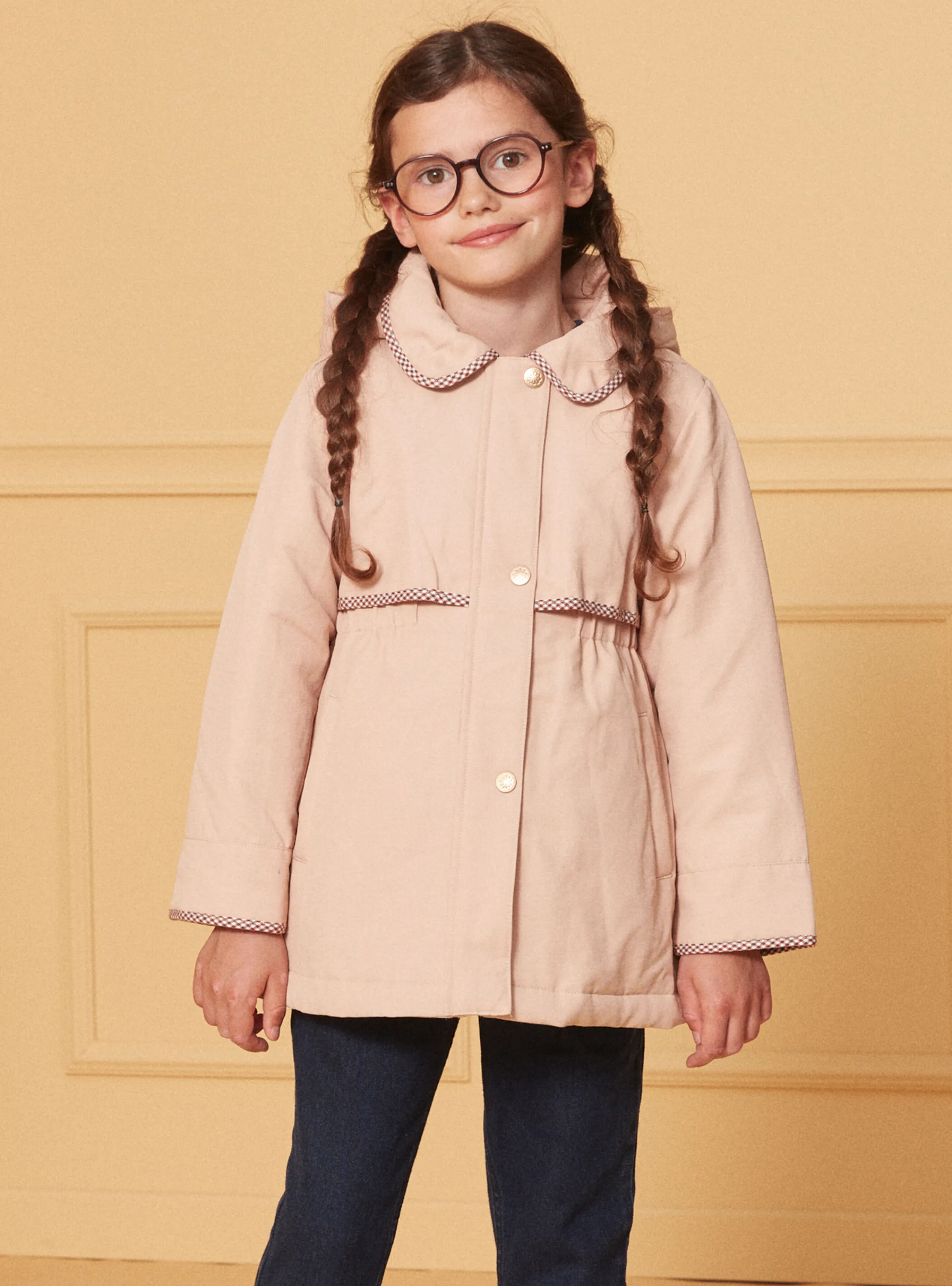 New Sergent Major Beige RAINCOAT