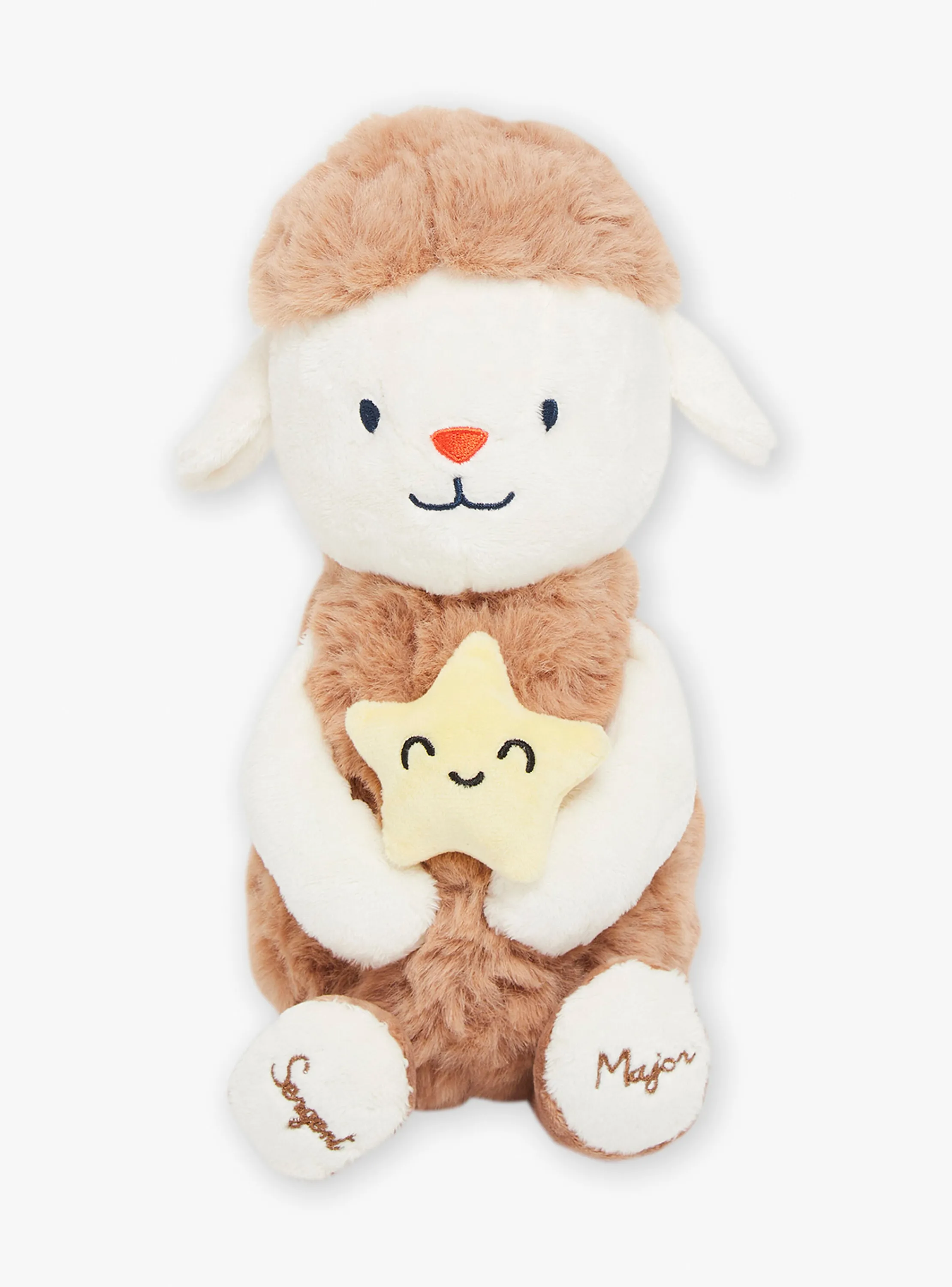 Sale Sergent Major Beige sheep plush