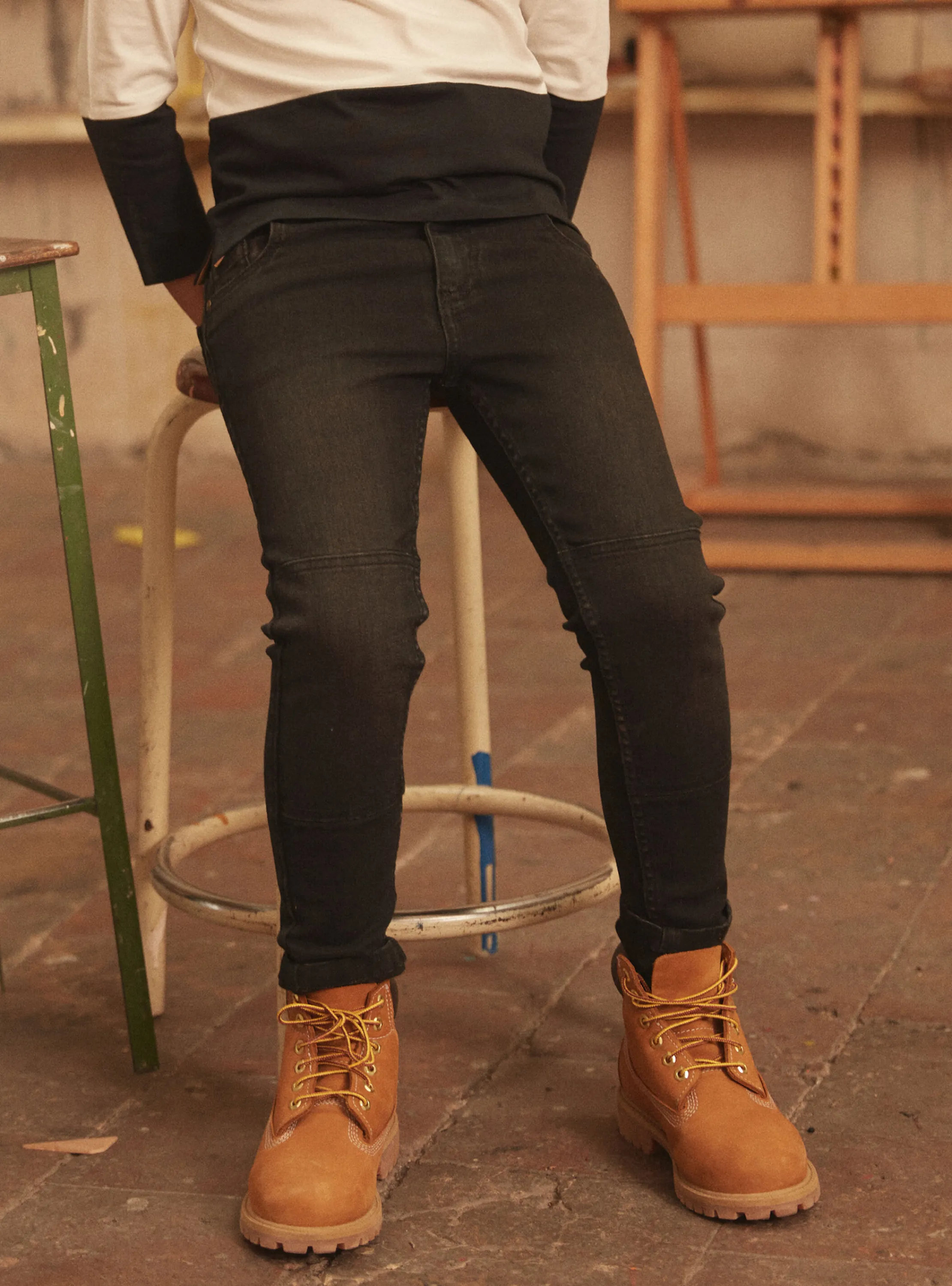 Cheap Sergent Major Black denim JEANS