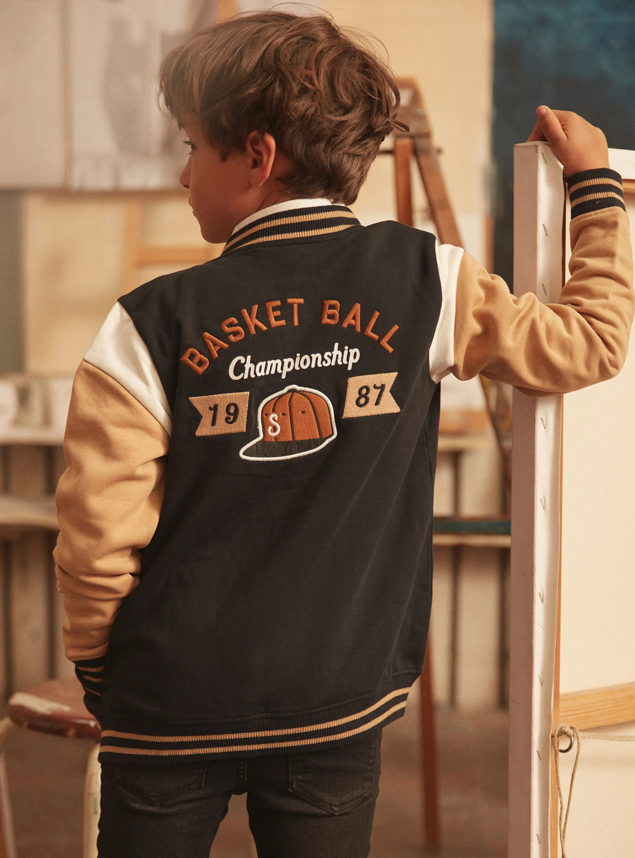 Flash Sale Sergent Major Black KIDS CARDIGAN
