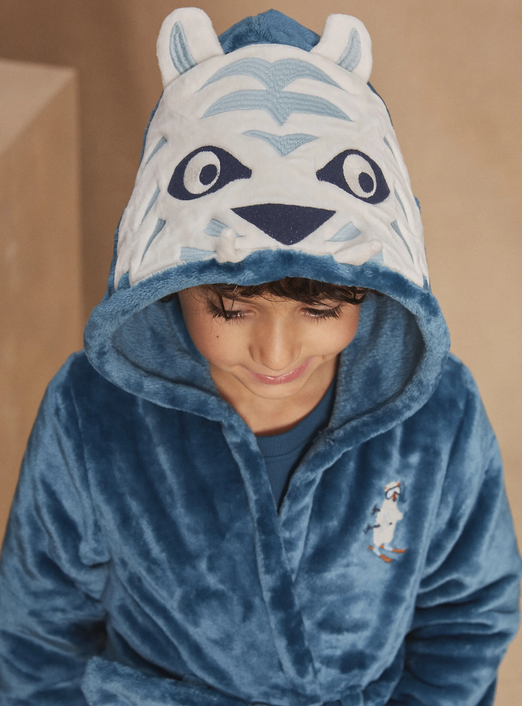 Cheap Sergent Major Blue hooded robe
