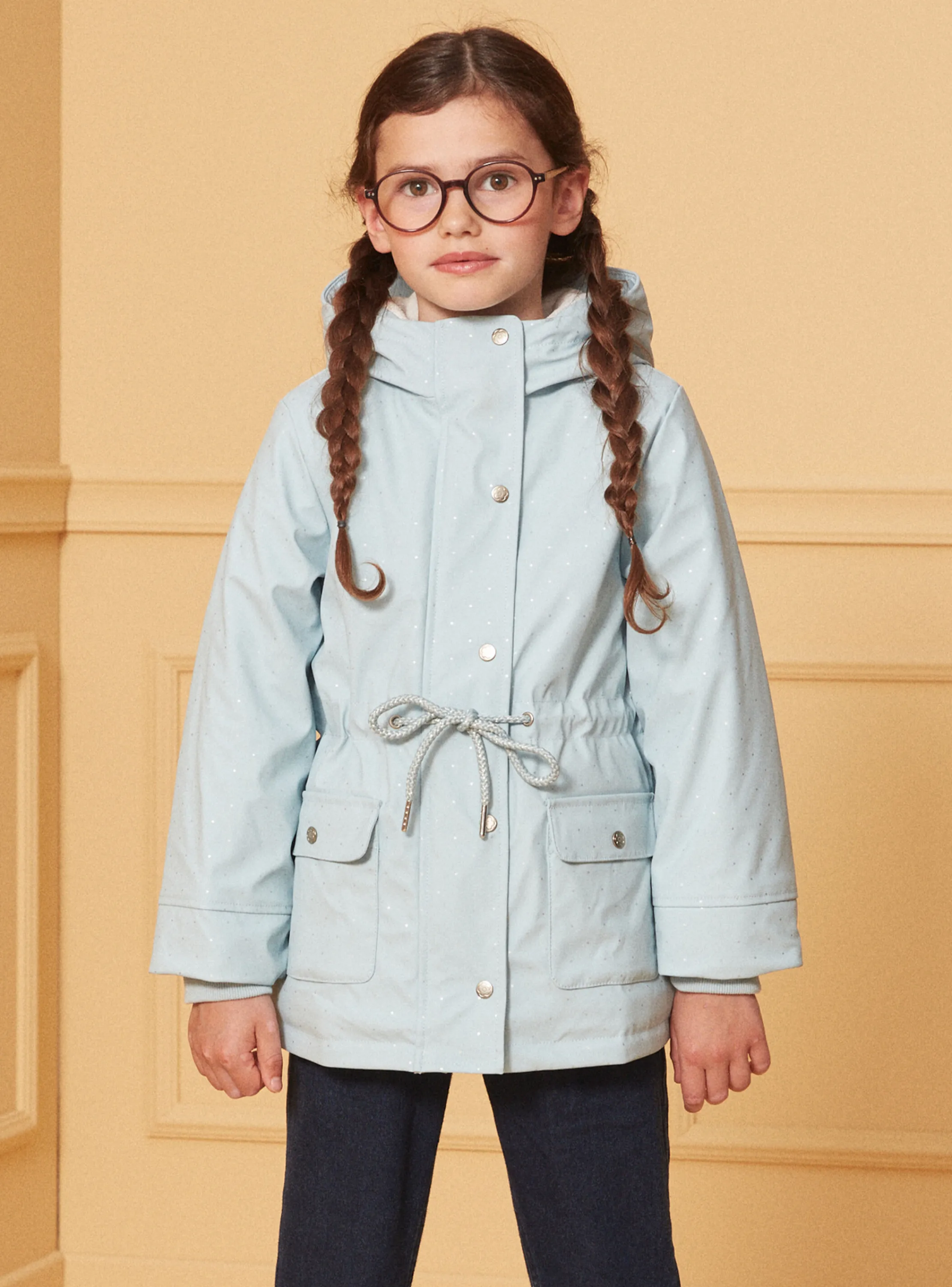 Store Sergent Major Blue RAINCOAT