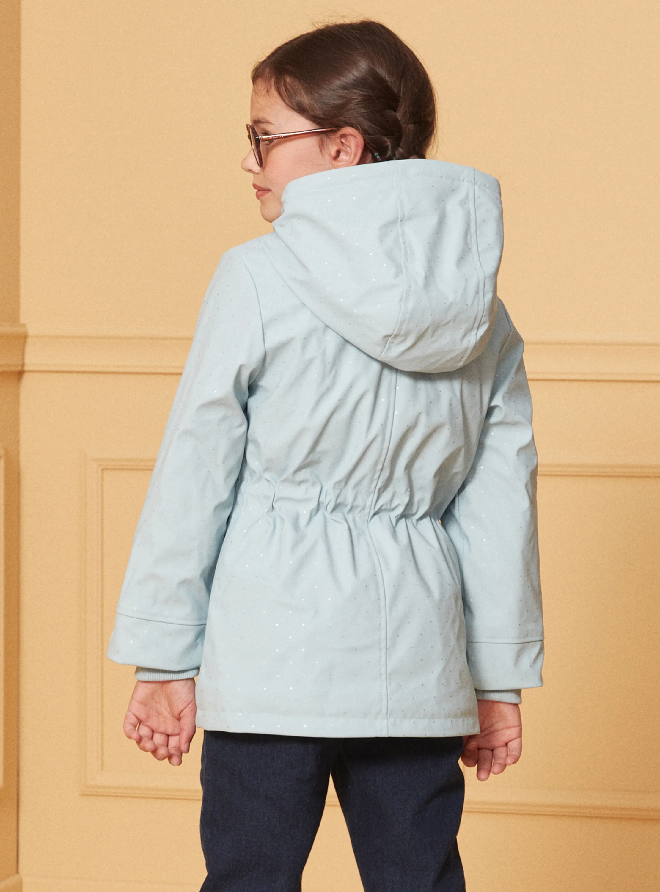 Store Sergent Major Blue RAINCOAT
