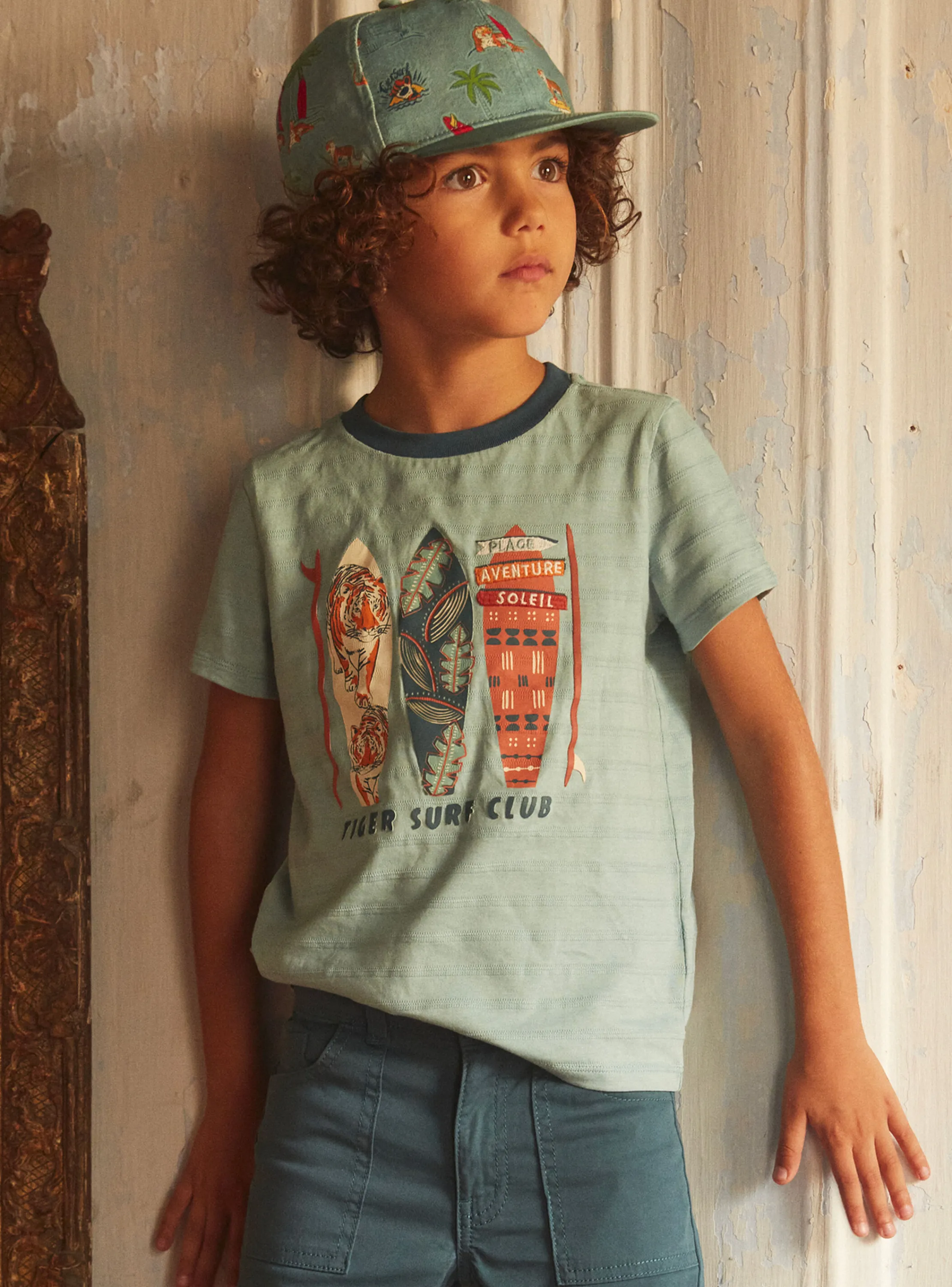 Outlet Sergent Major Blue surf T-shirt