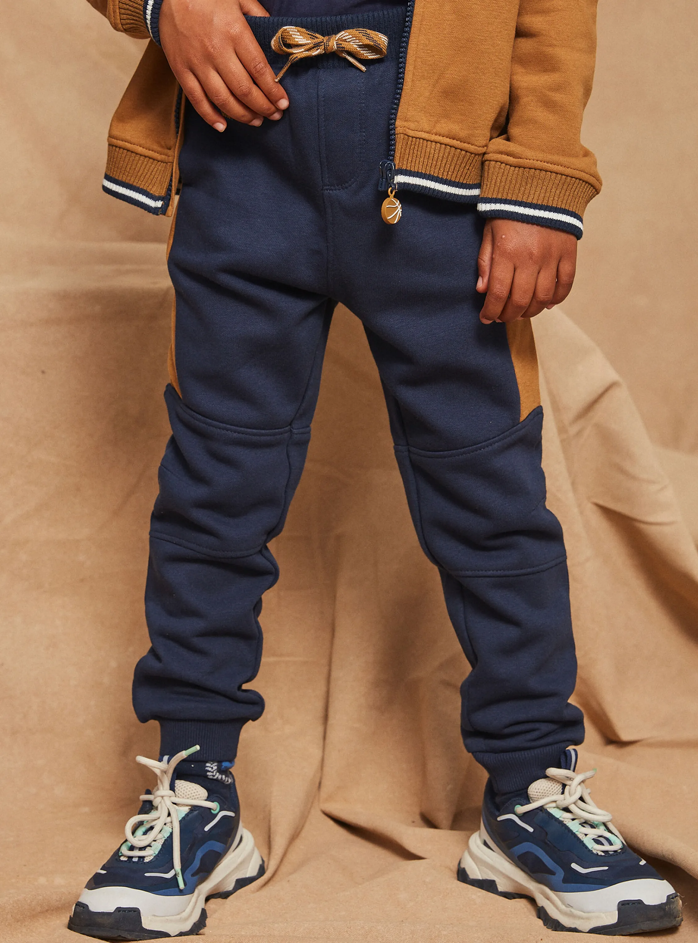 Clearance Sergent Major Brown and navy blue jogging suit