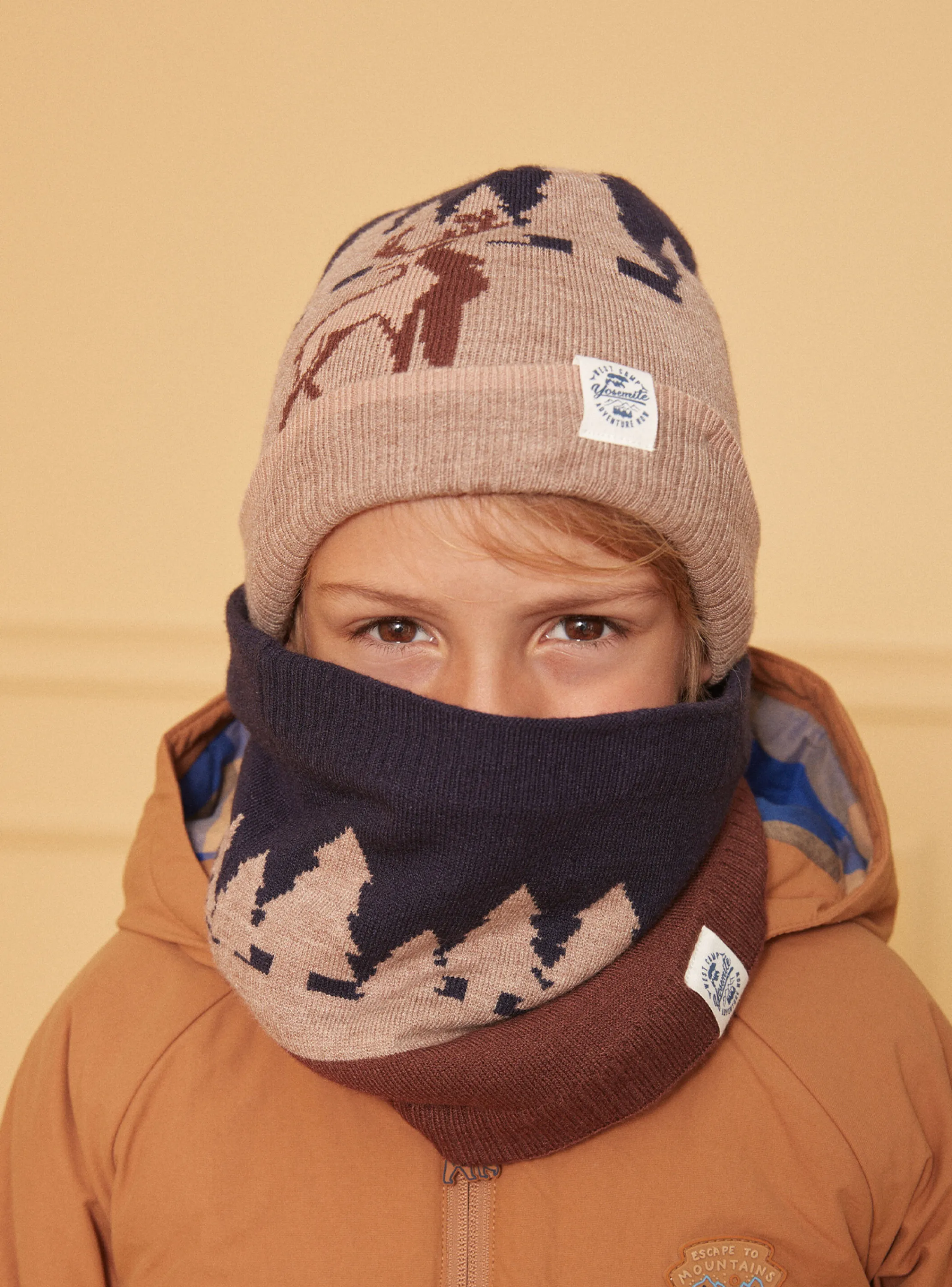 Hot Sergent Major Brown BEANY