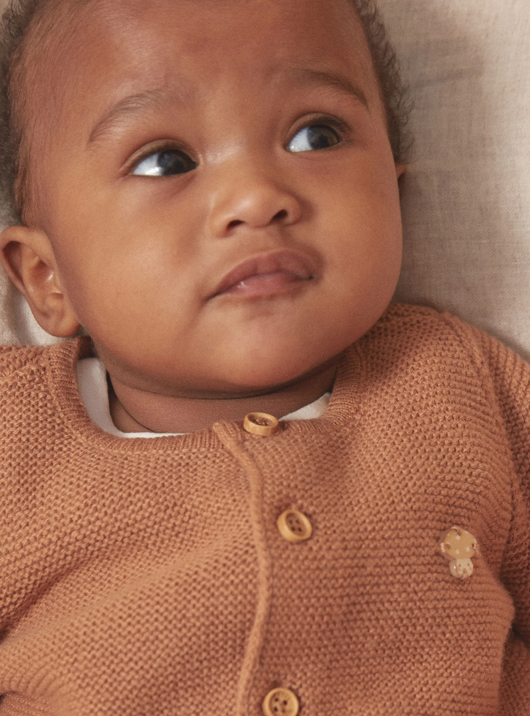 New Sergent Major Brown CARDIGAN