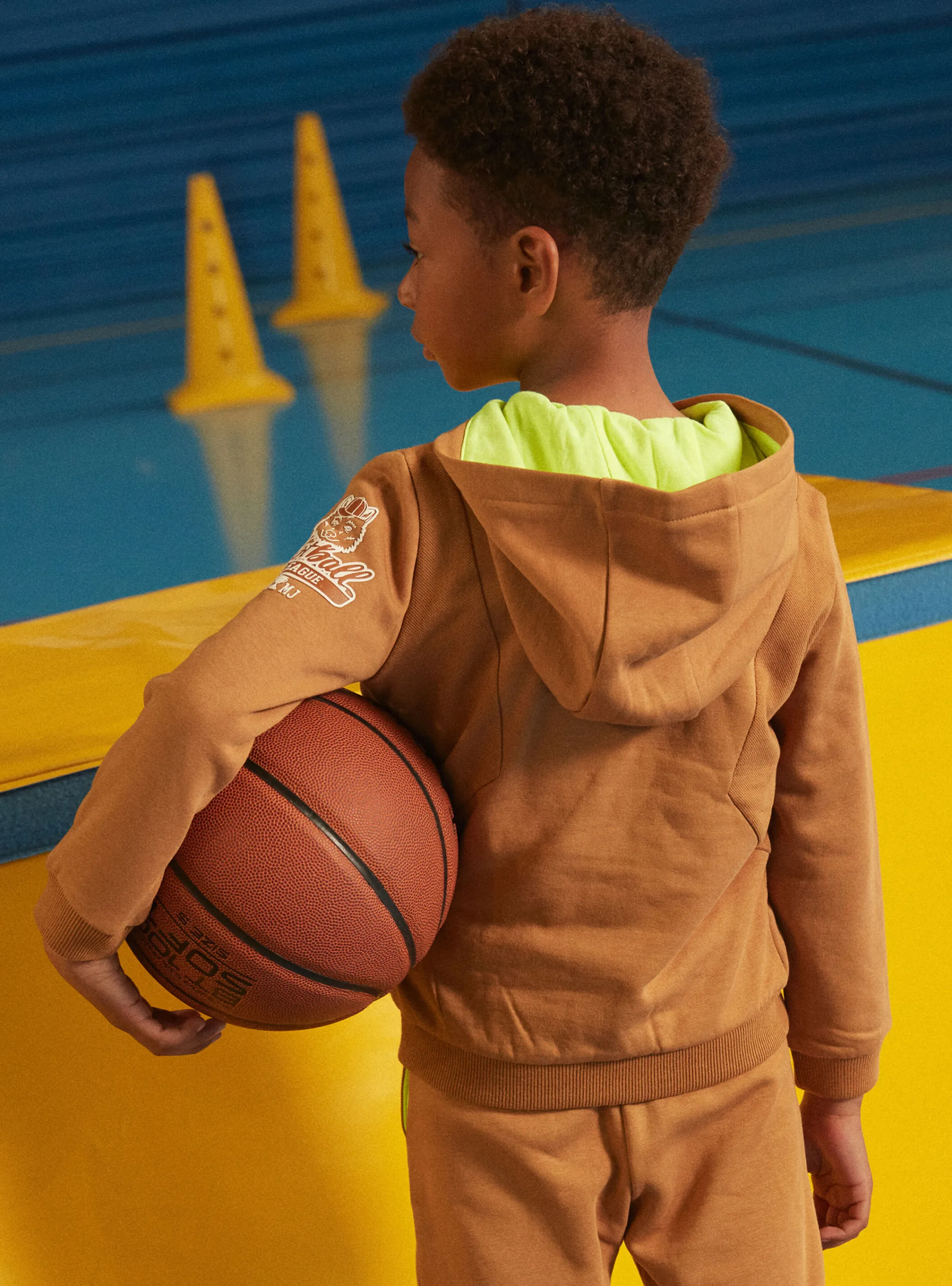 Online Sergent Major Brown JOGGING TOP