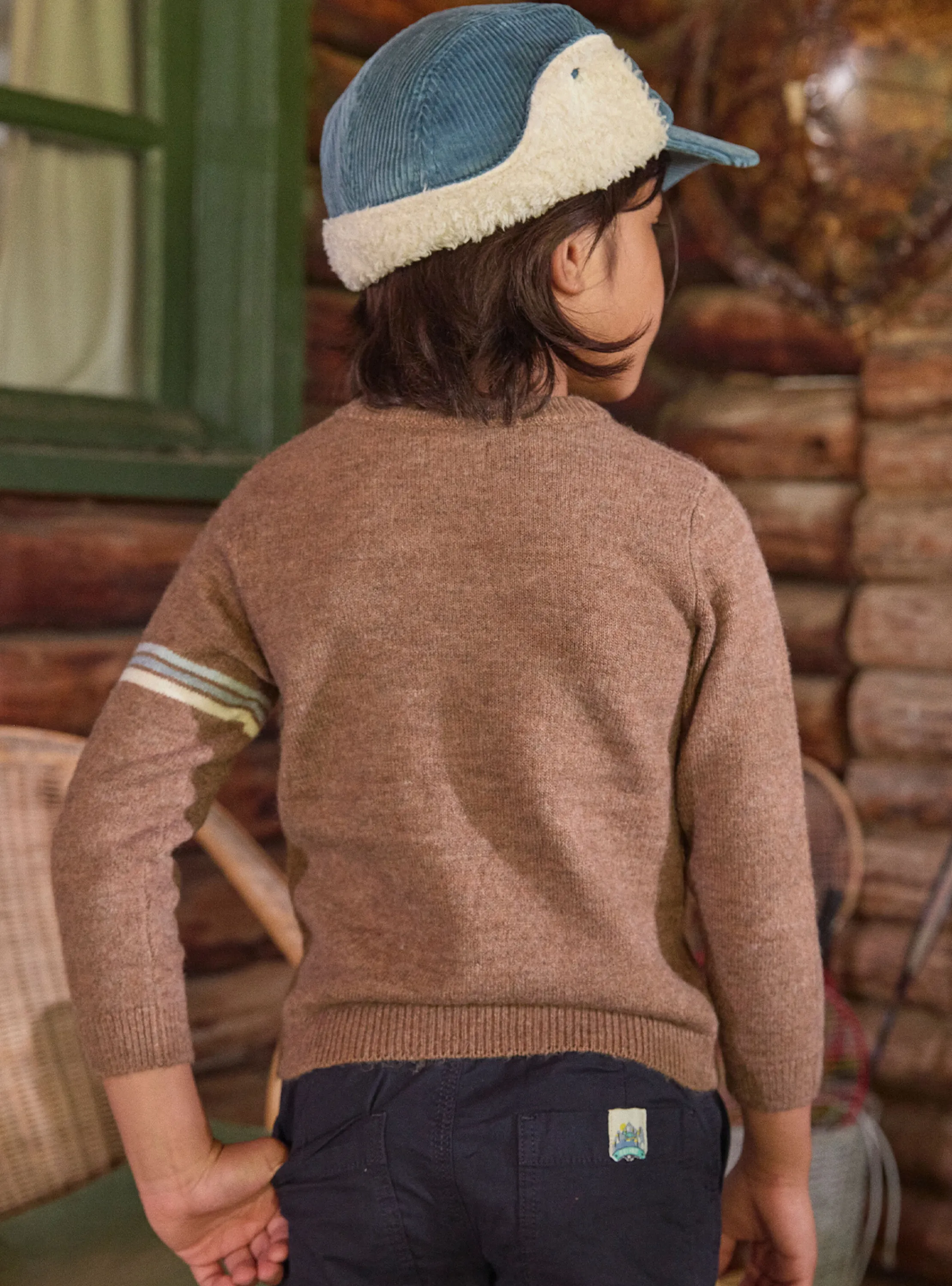 Fashion Sergent Major Brown PULLOVER