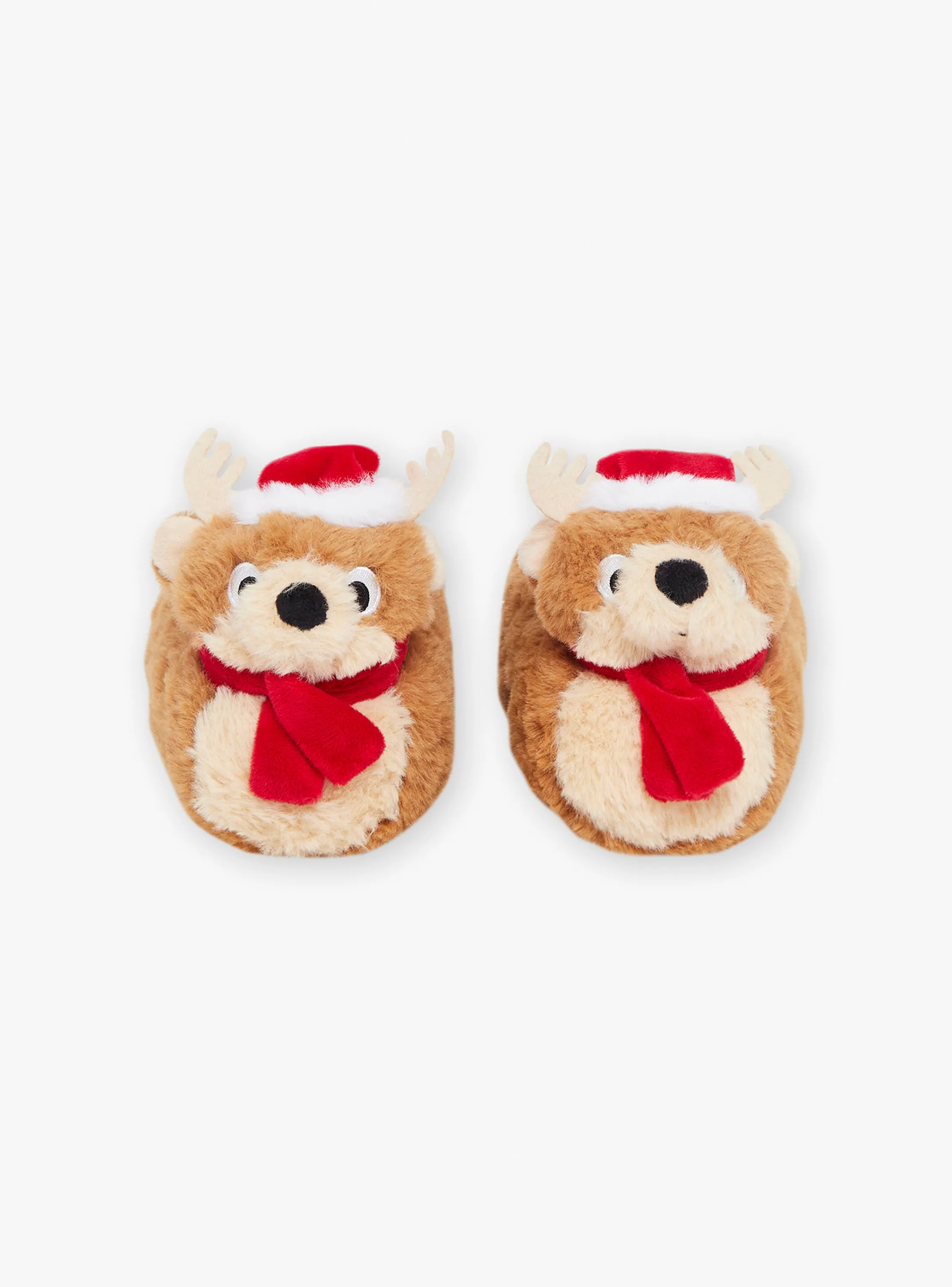 Online Sergent Major Brown SLIPPERS 3D