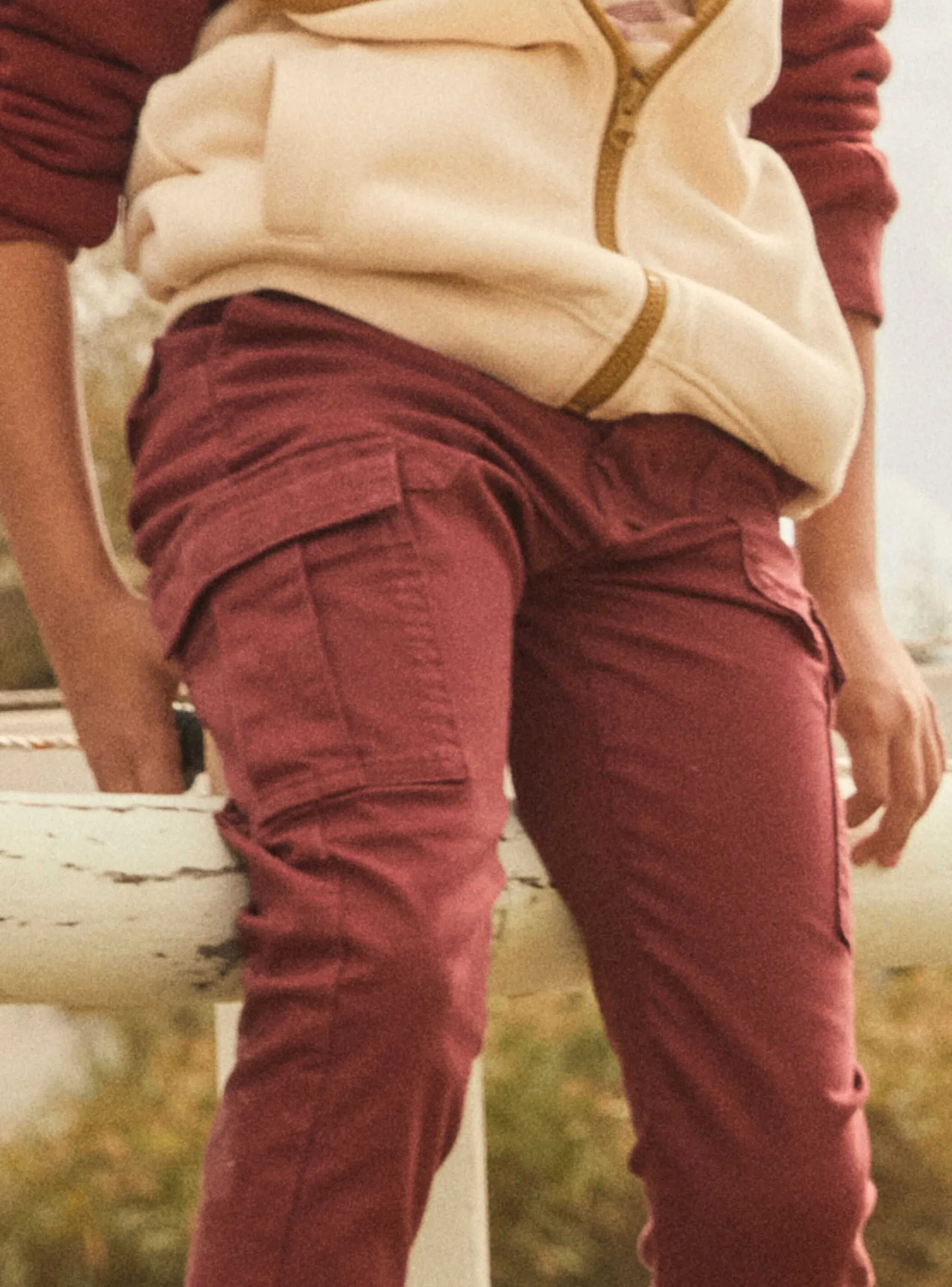 Flash Sale Sergent Major Burgundy PANTS