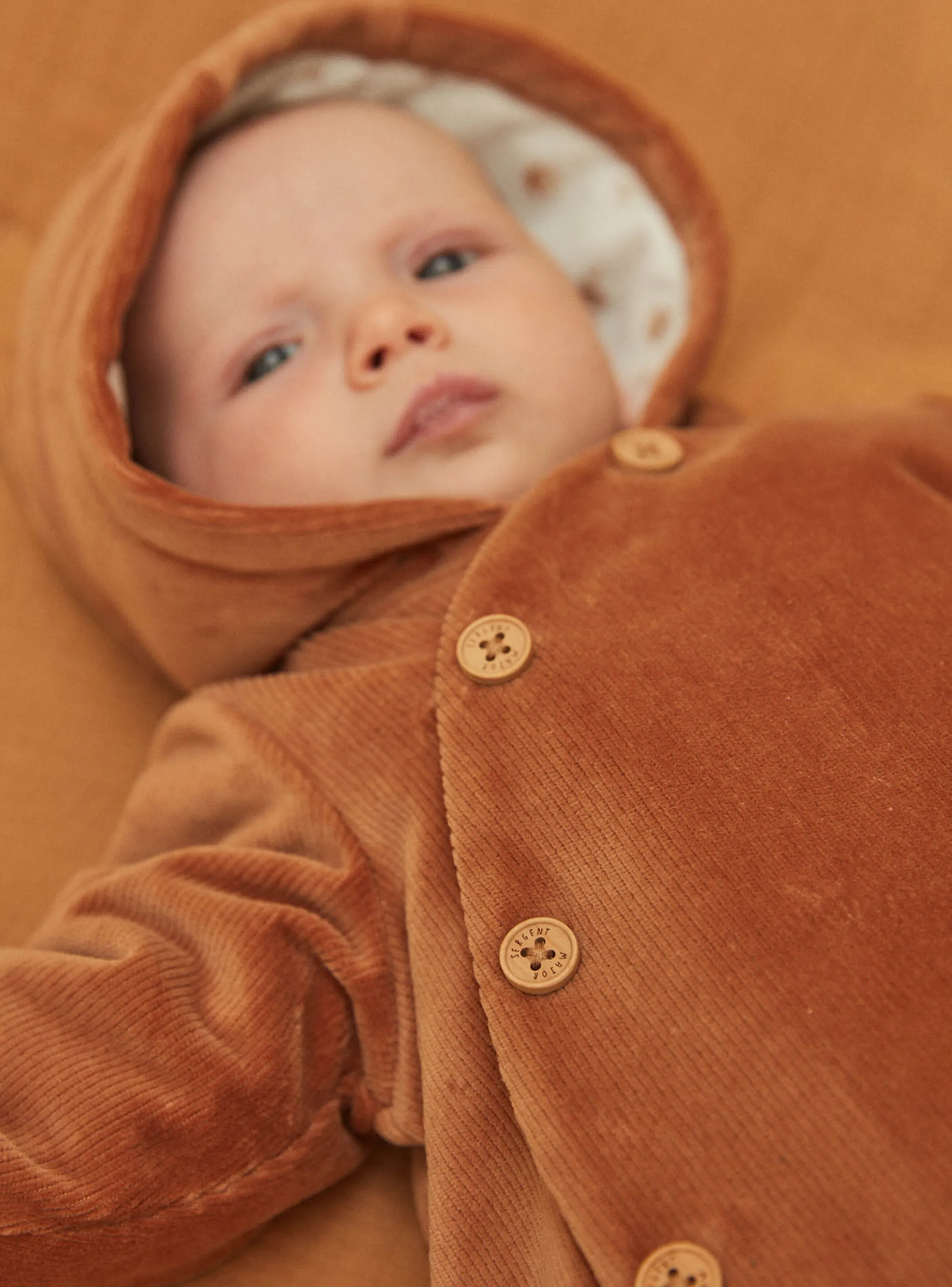 Outlet Sergent Major Caramel corduroy birth jacket