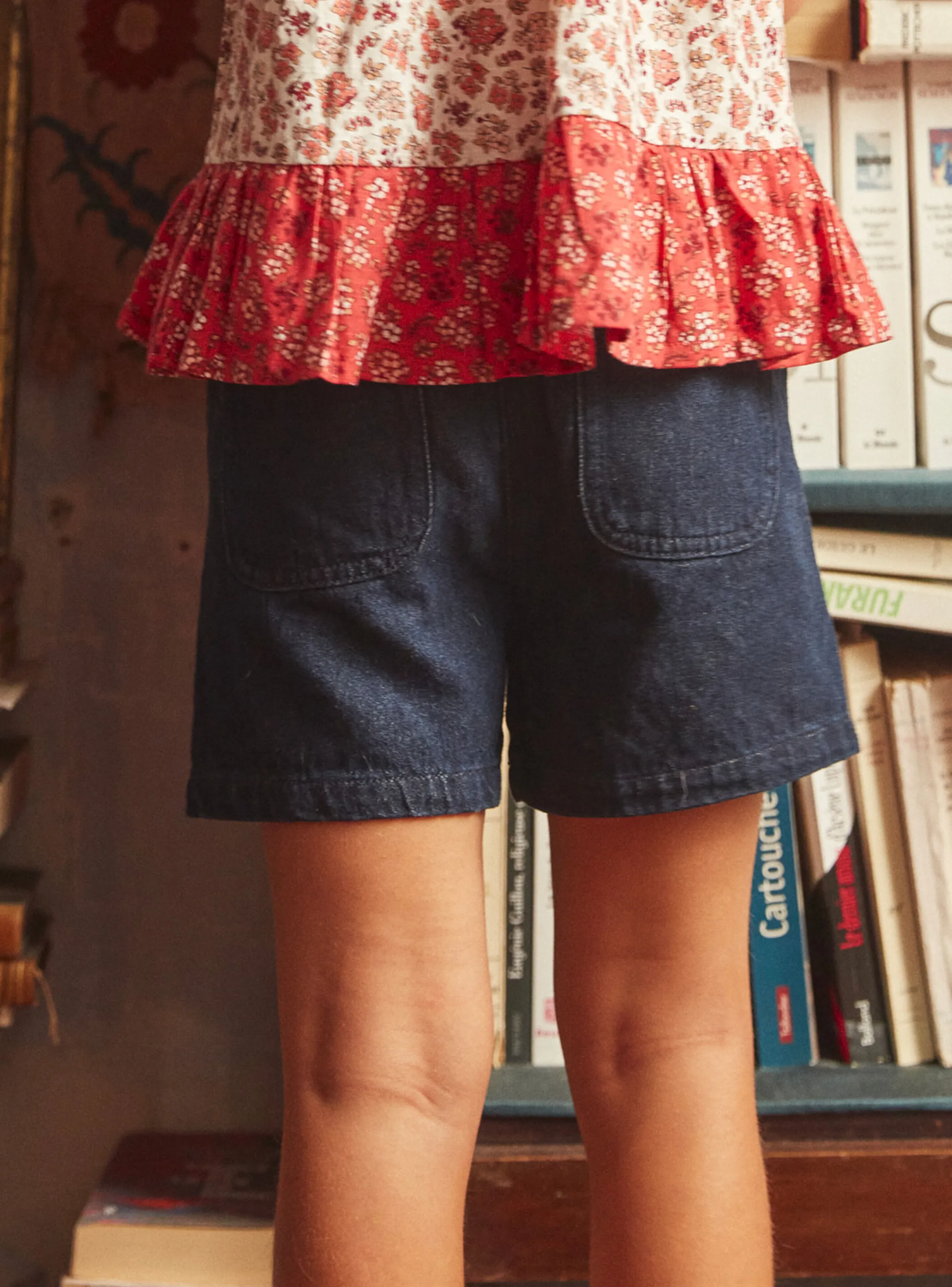 Flash Sale Sergent Major Dark denim SHORTS