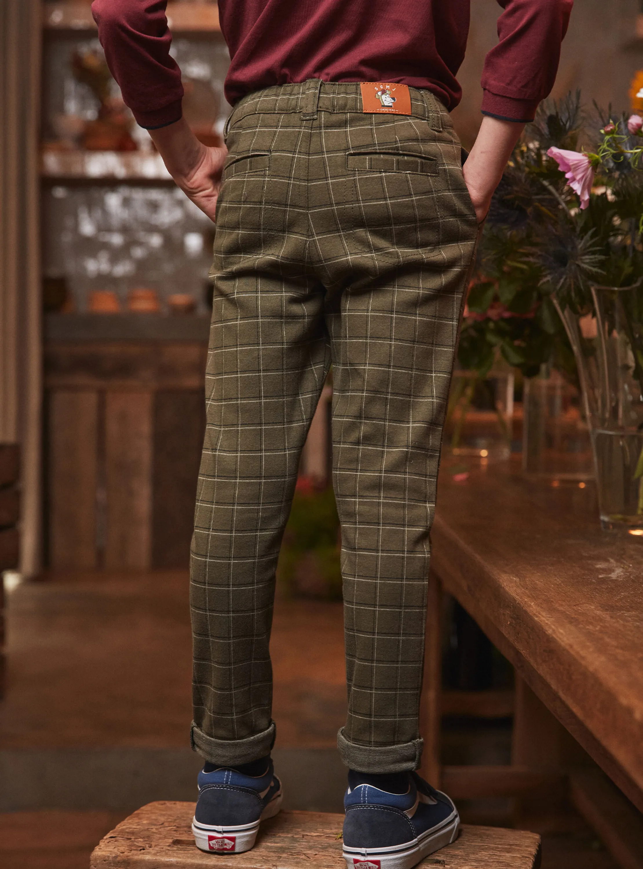 Cheap Sergent Major Dark kaki COMFORT PANTS