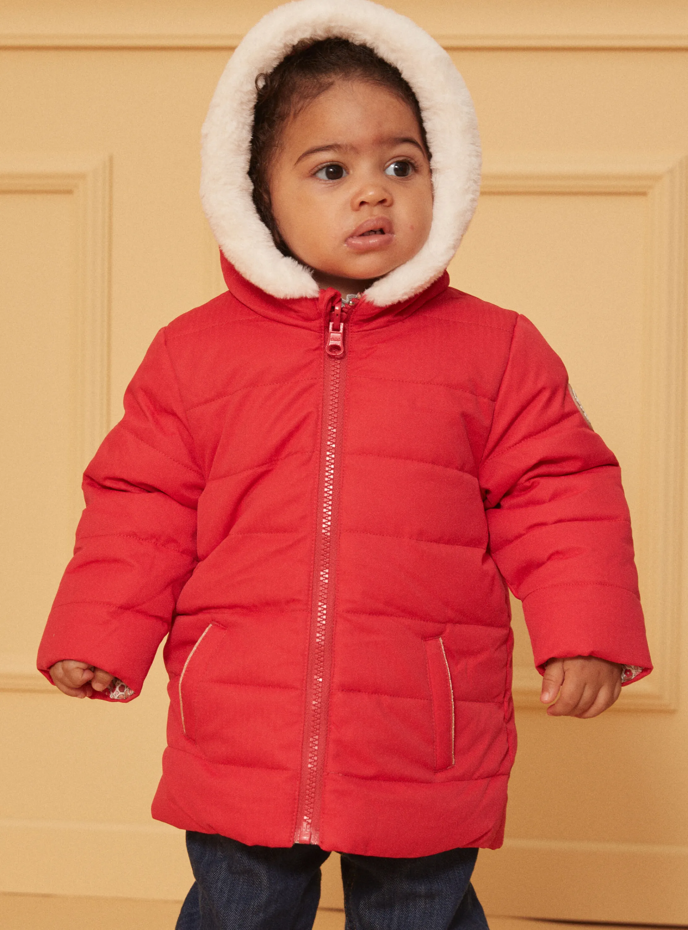 Flash Sale Sergent Major Dark orange DOWN JACKET