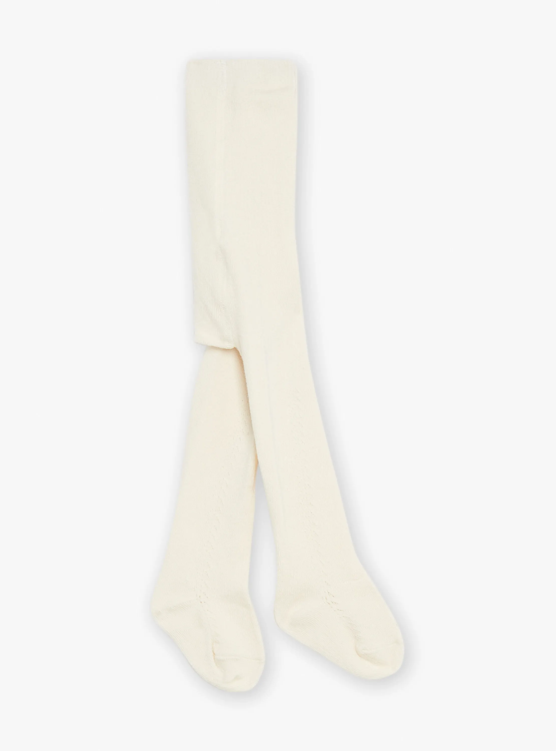 Hot Sergent Major Ecru microfiber tights