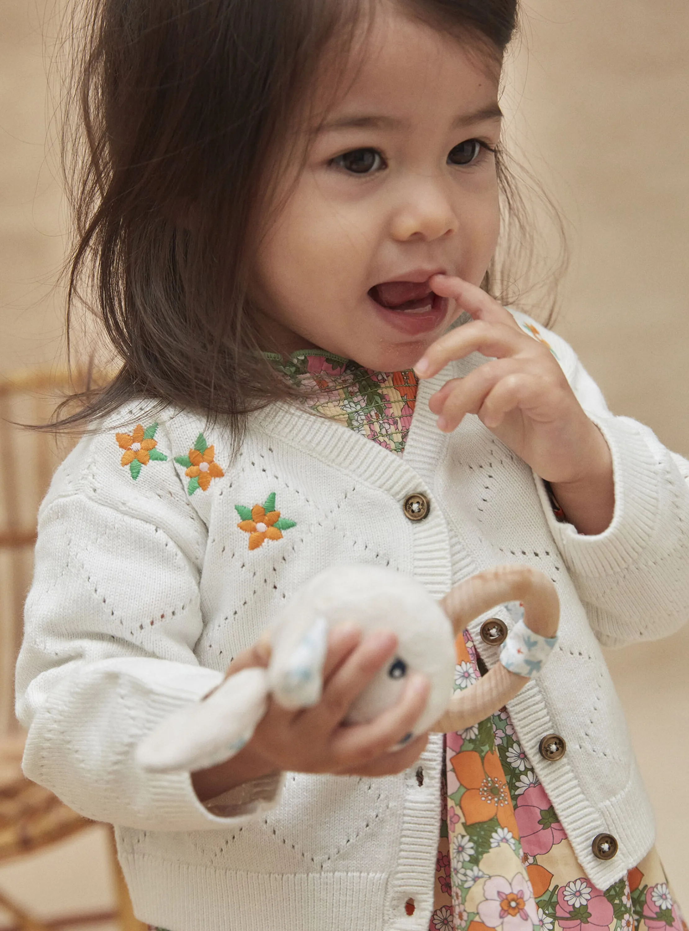 Sale Sergent Major Ecru openwork cardigan