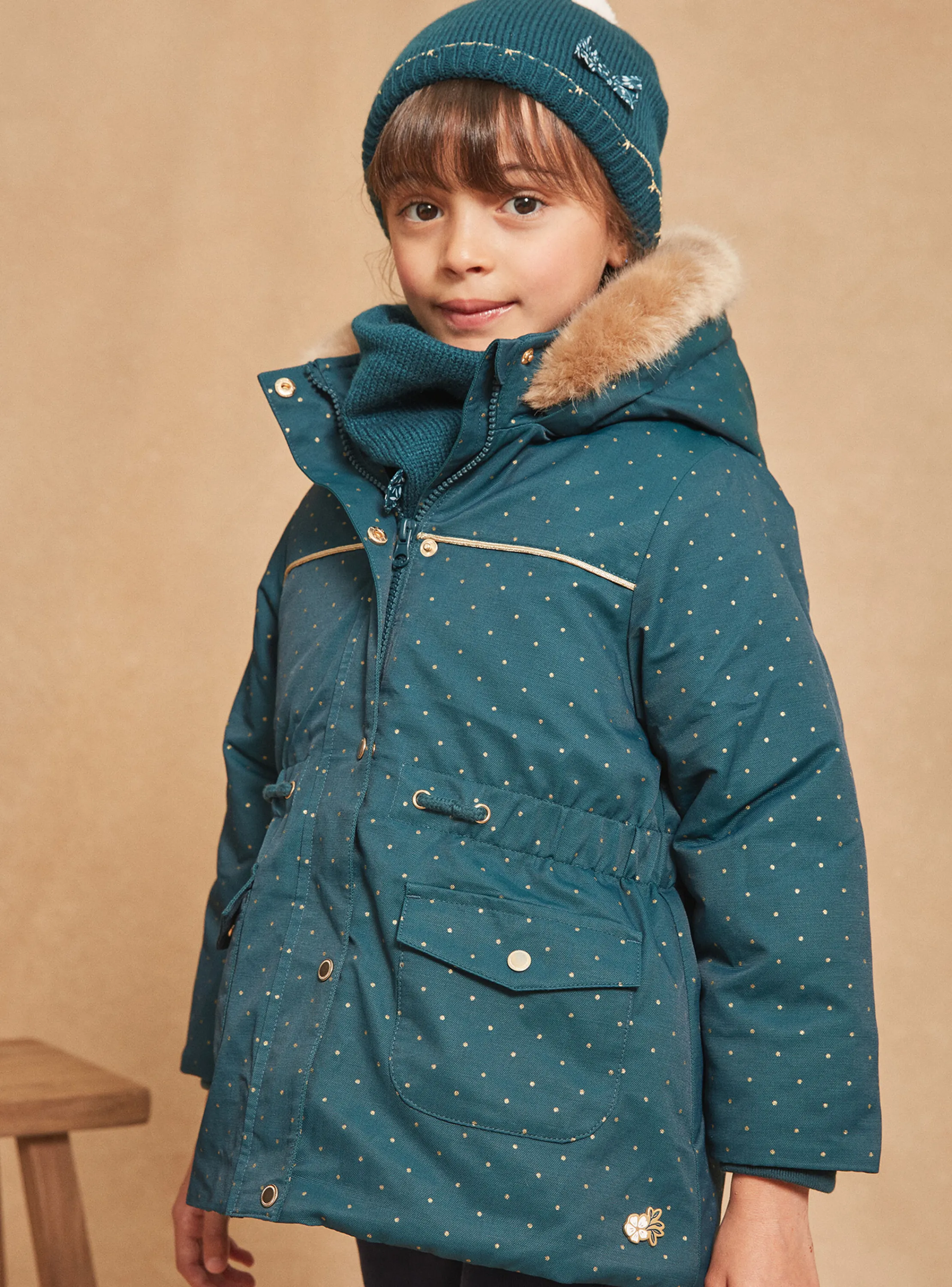 Best Sergent Major Fir green hooded parka