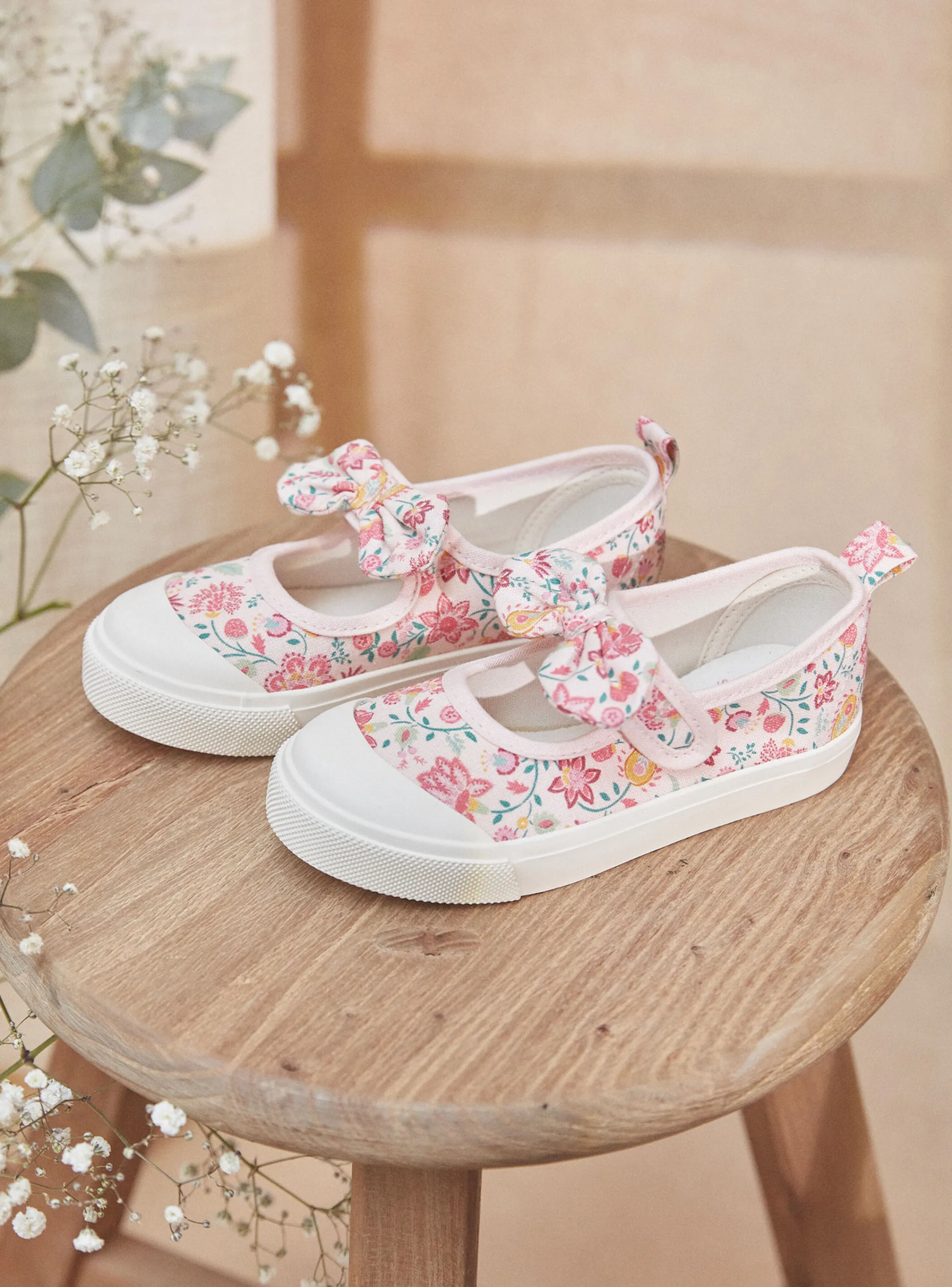 Flash Sale Sergent Major Flower print open-top sneakers