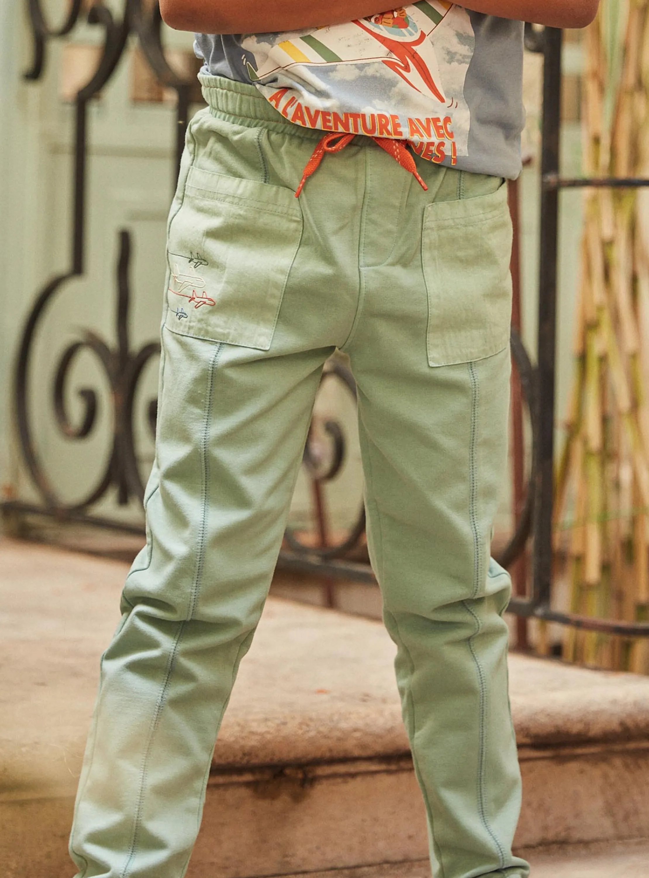 Clearance Sergent Major Green fleece pants