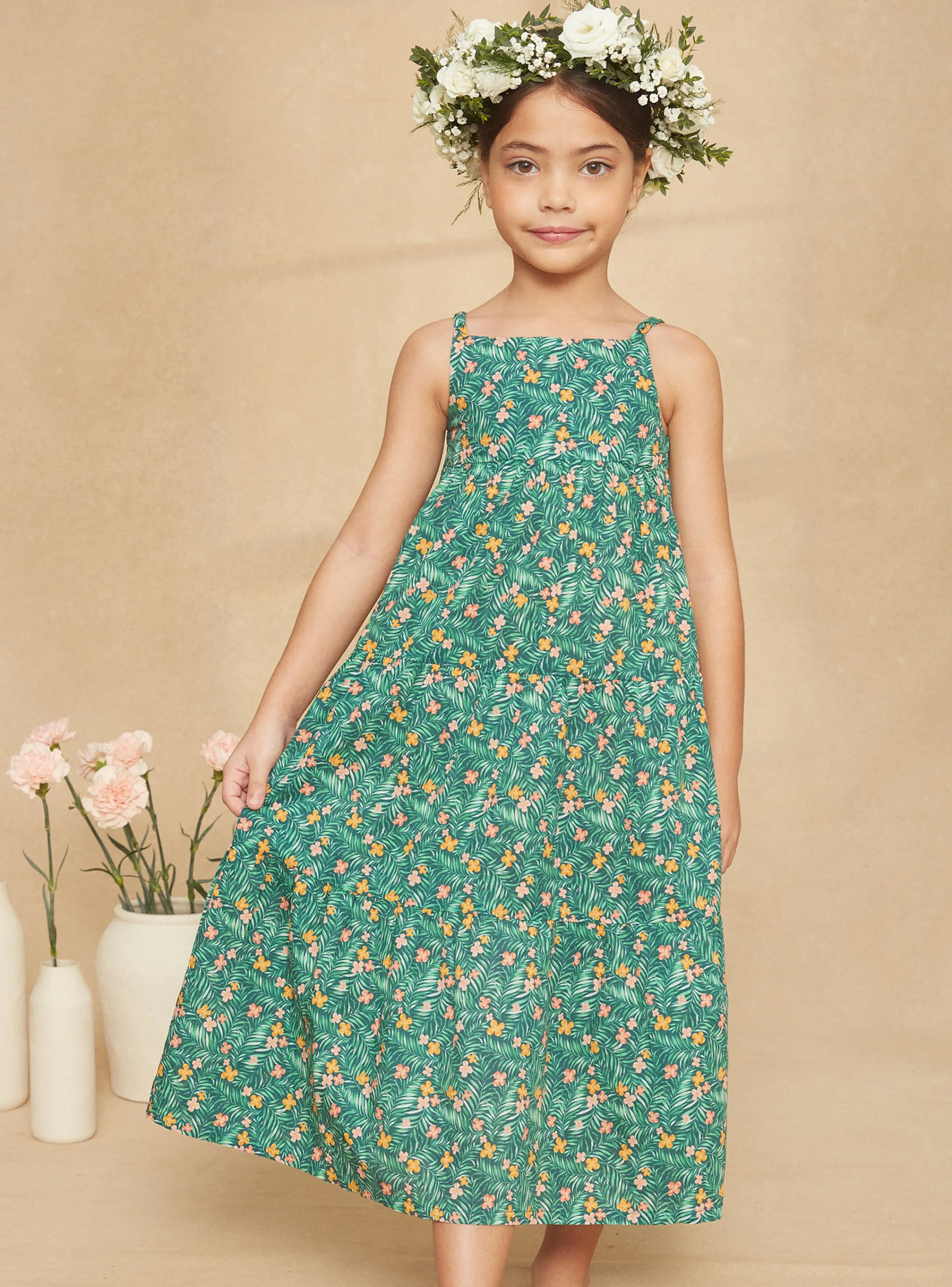 Best Sale Sergent Major Green SUNBATHING DRESS