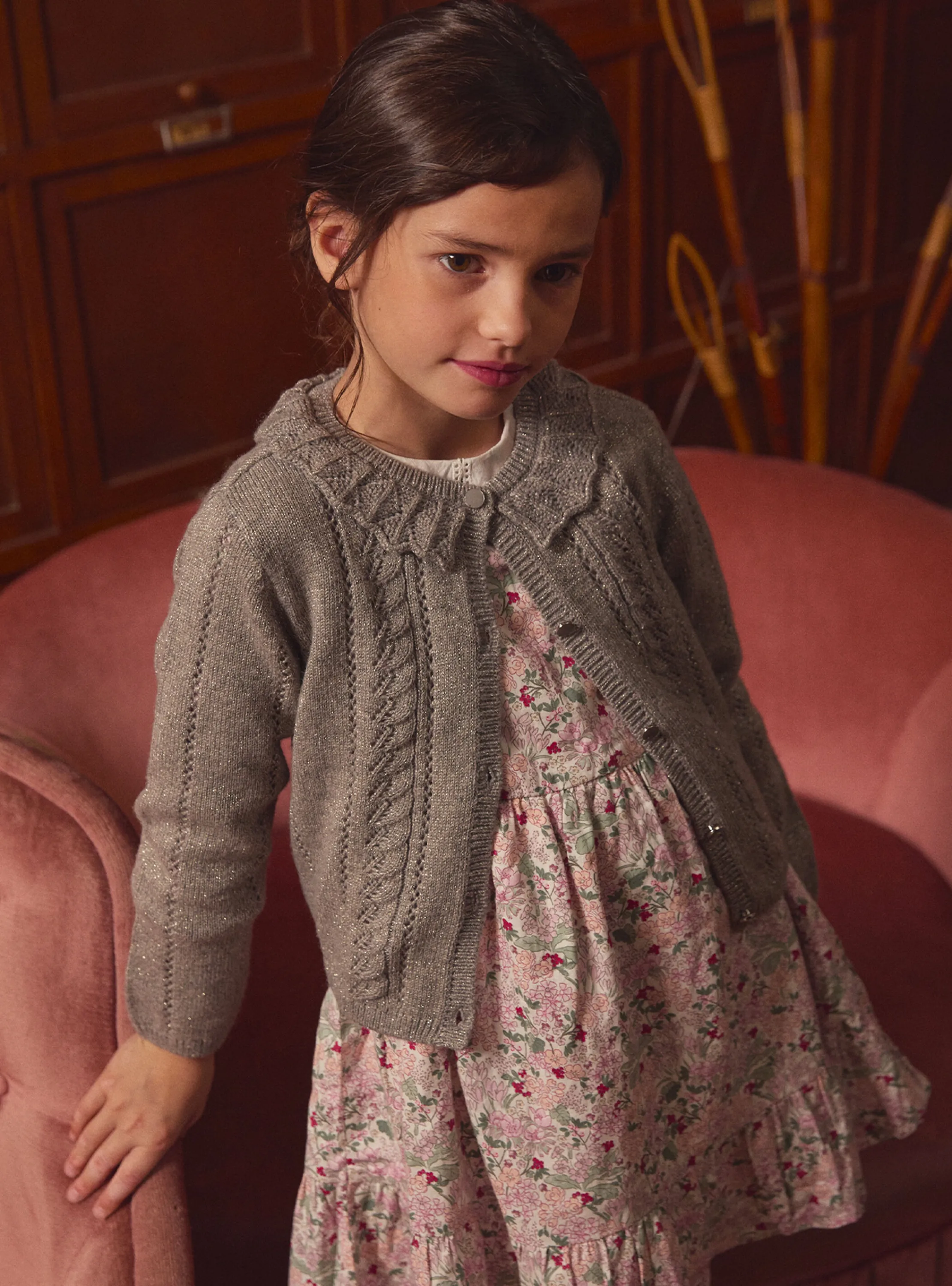 Shop Sergent Major Grey CARDIGAN