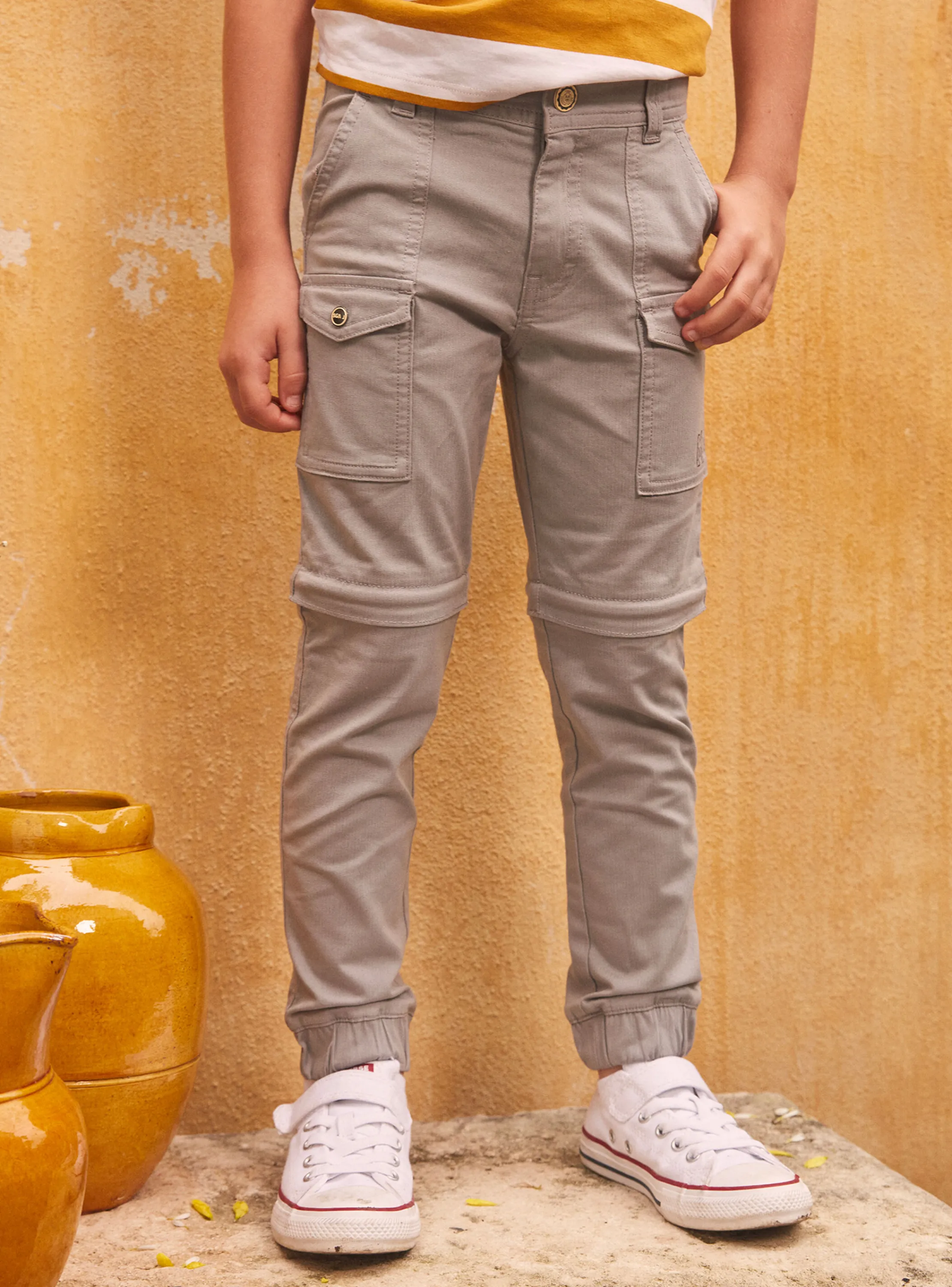 Sale Sergent Major Grey cargo trousers