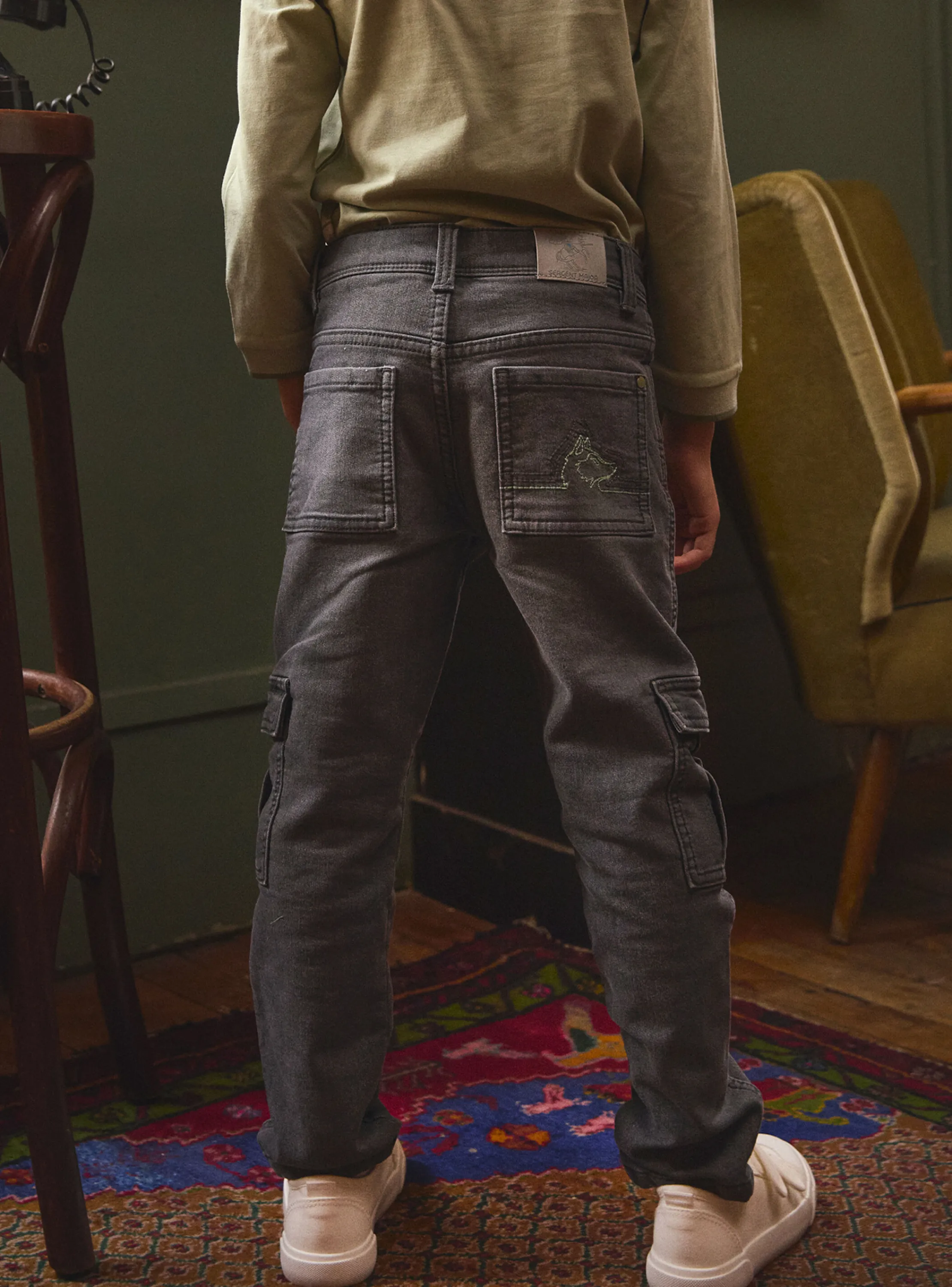 Clearance Sergent Major Grey denim JEANS