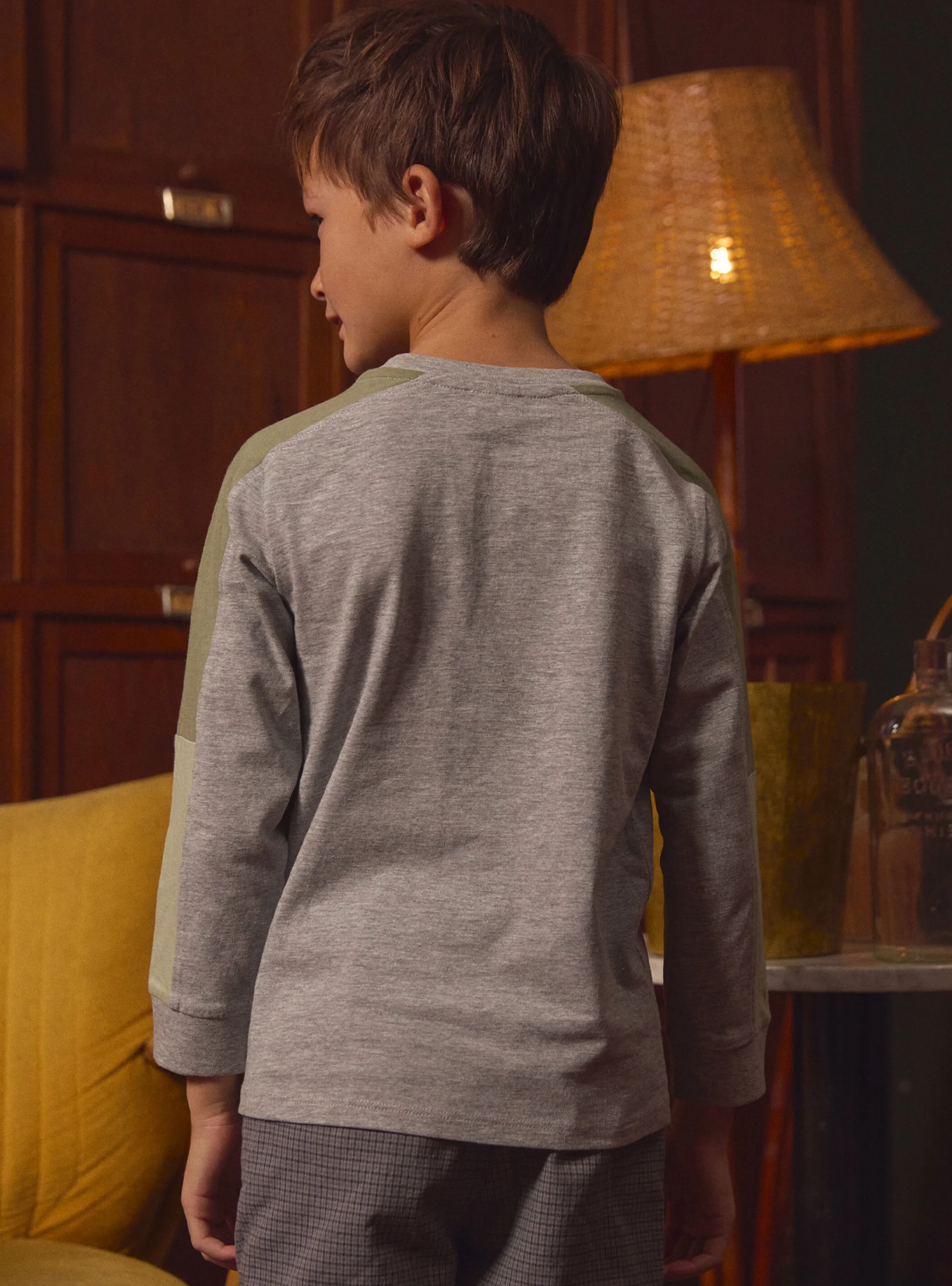 Cheap Sergent Major Grey TEE SHIRT LS
