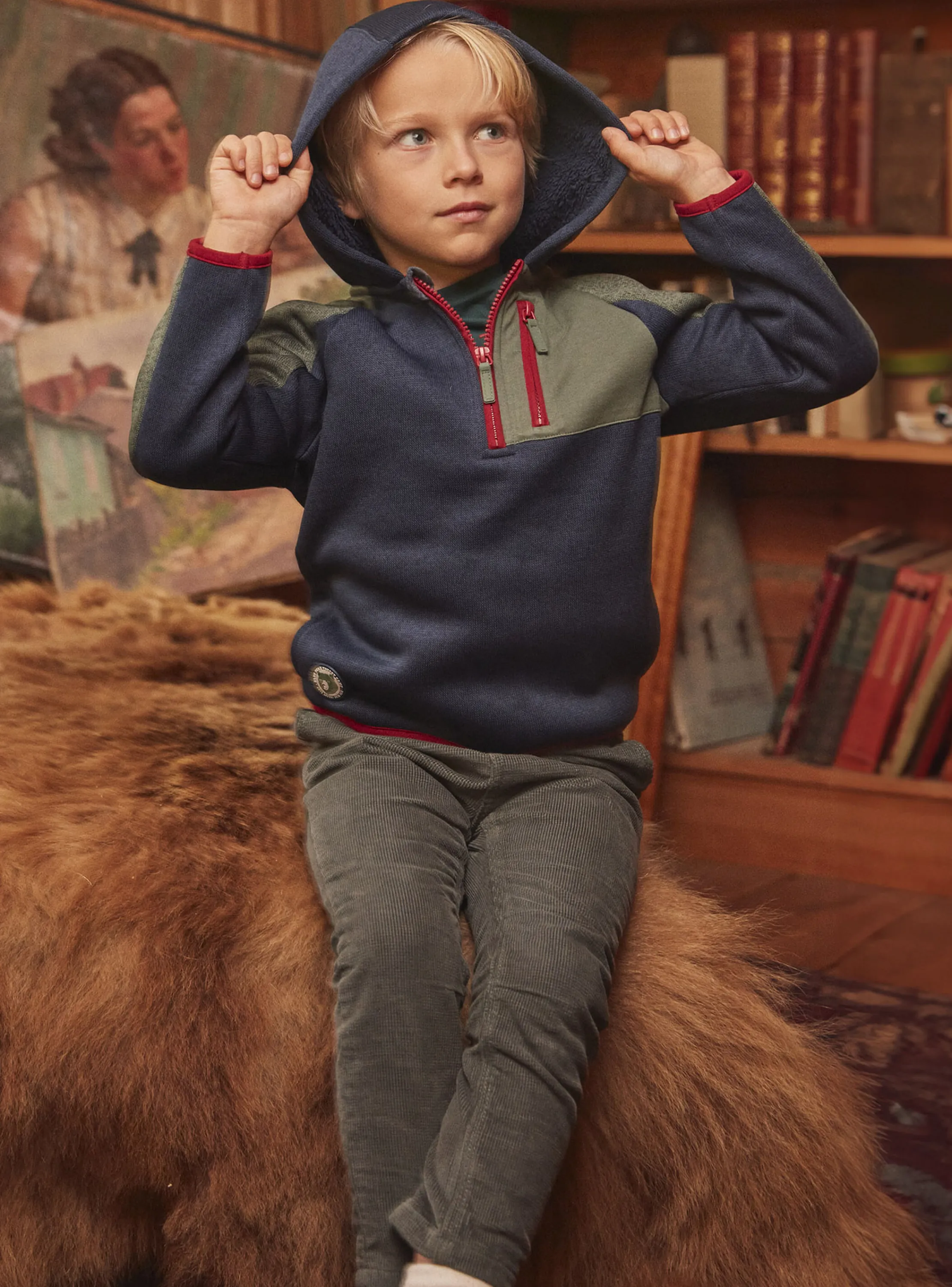 Best Sergent Major Heather blue SWEAT SHIRT