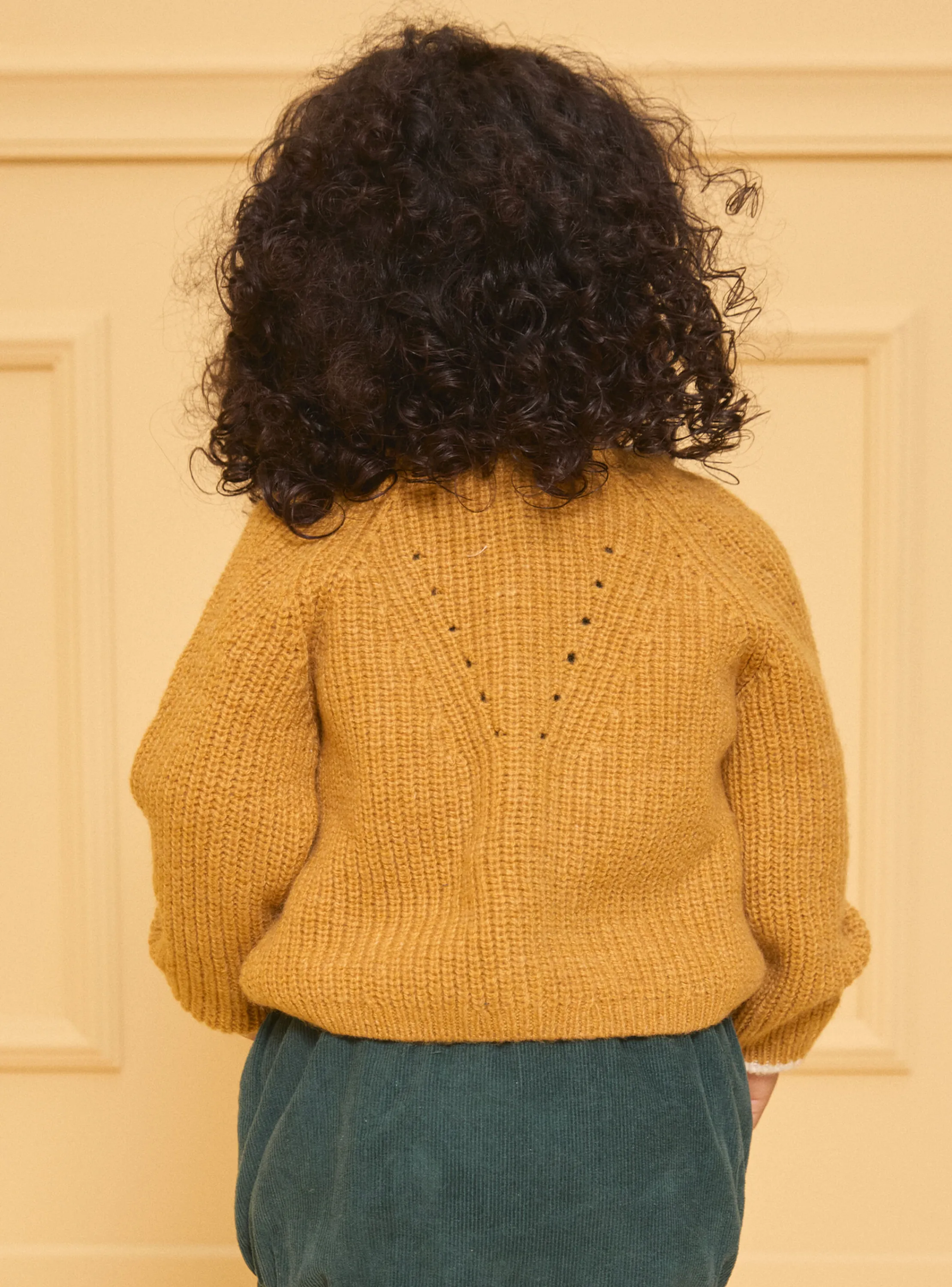 Best Sergent Major Heather yellow CARDIGAN