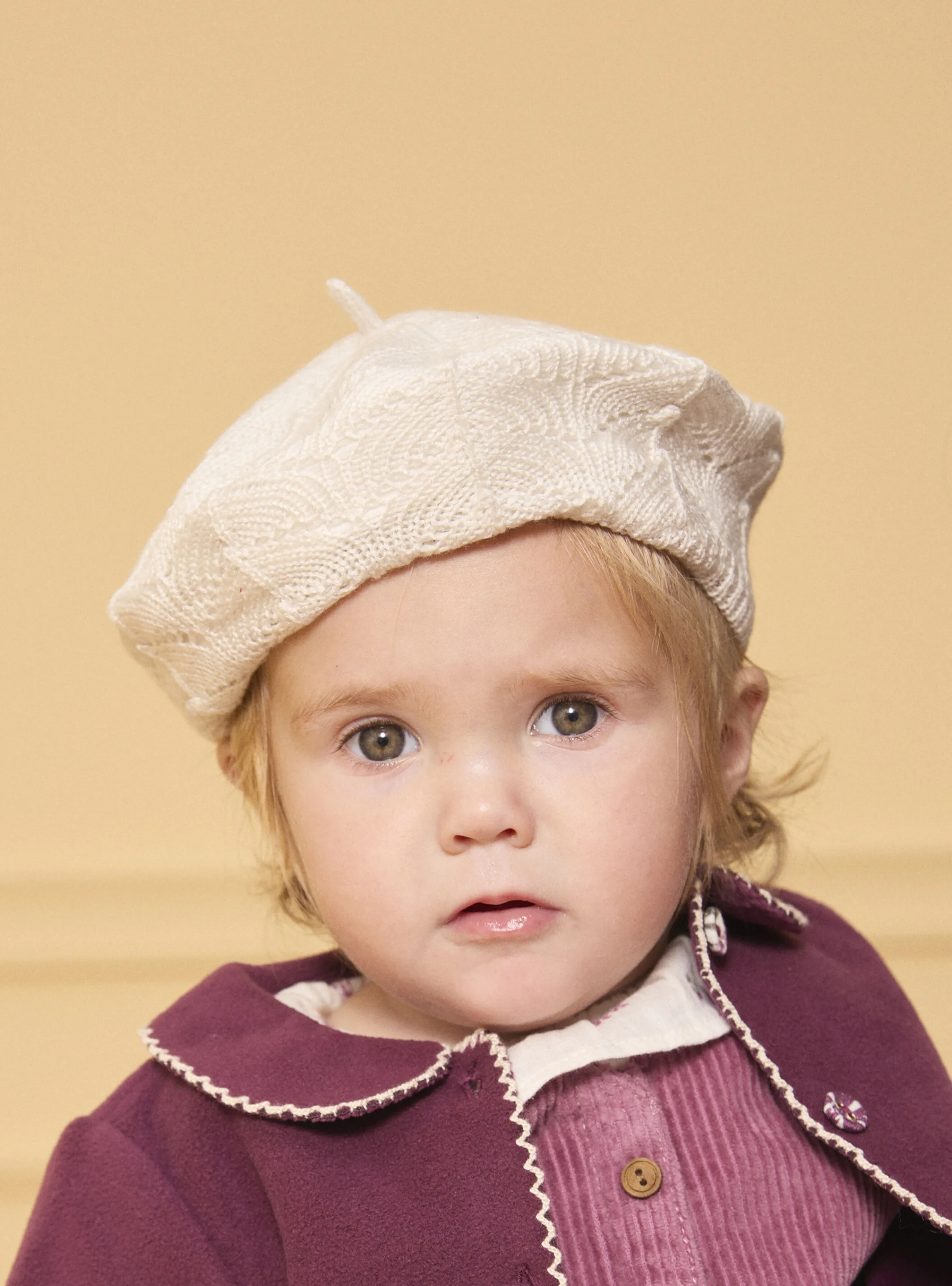 New Sergent Major Heathered off white BEANY