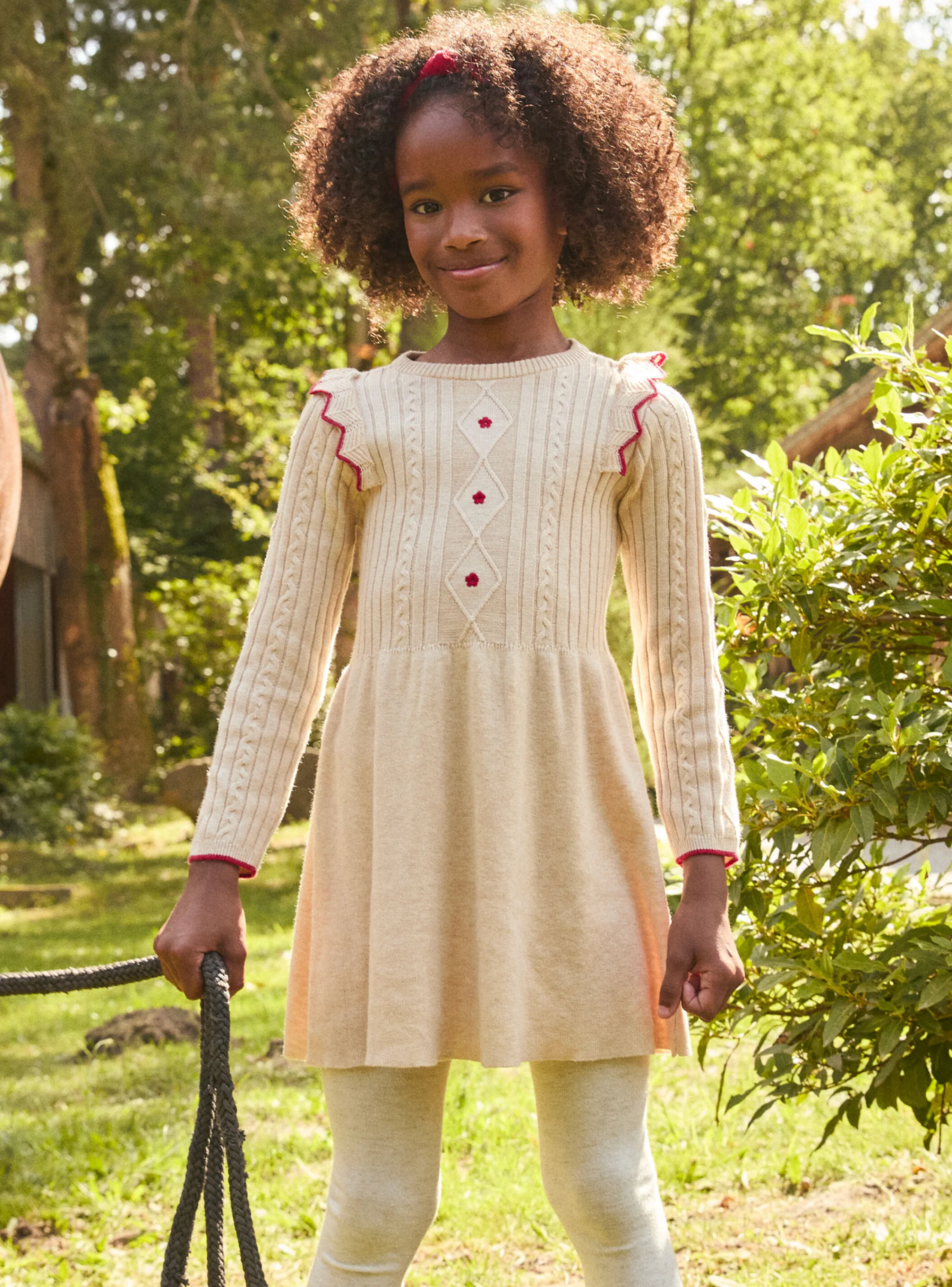 Clearance Sergent Major Heathered off white DRESS