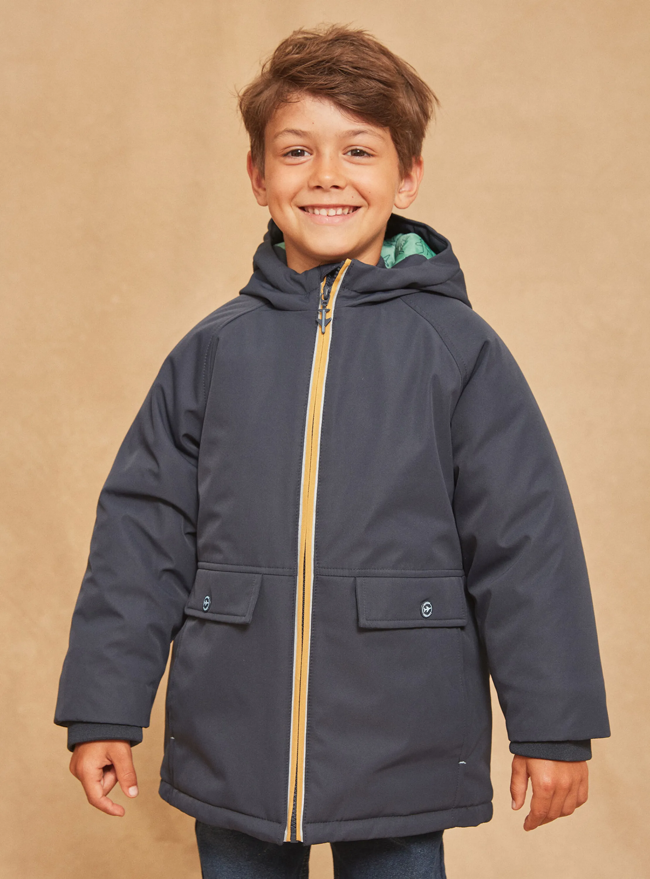 Discount Sergent Major 3 in 1 waterproof hooded parka dark blue