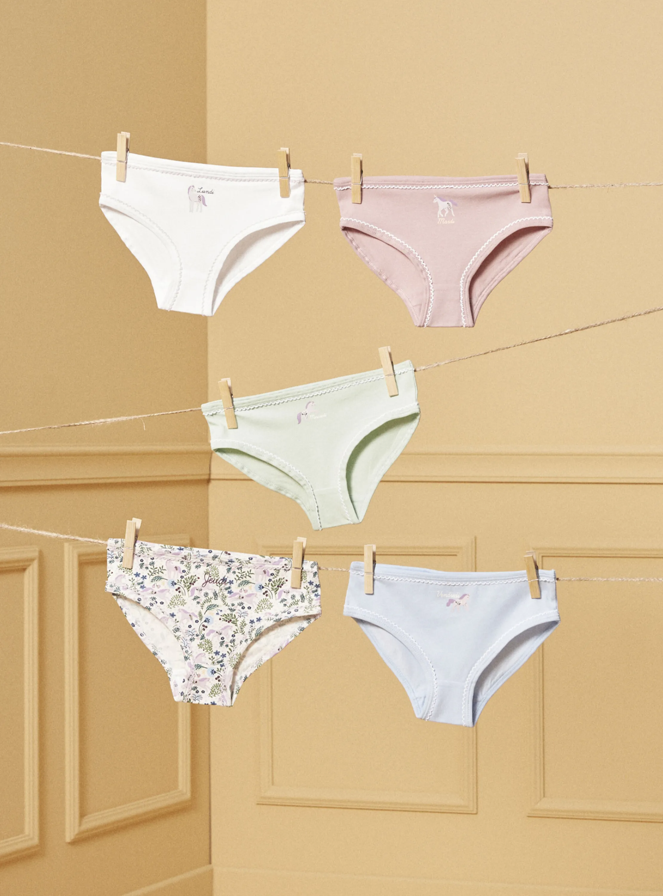 Outlet Sergent Major Ivory BRIEFS / PANTY RIB