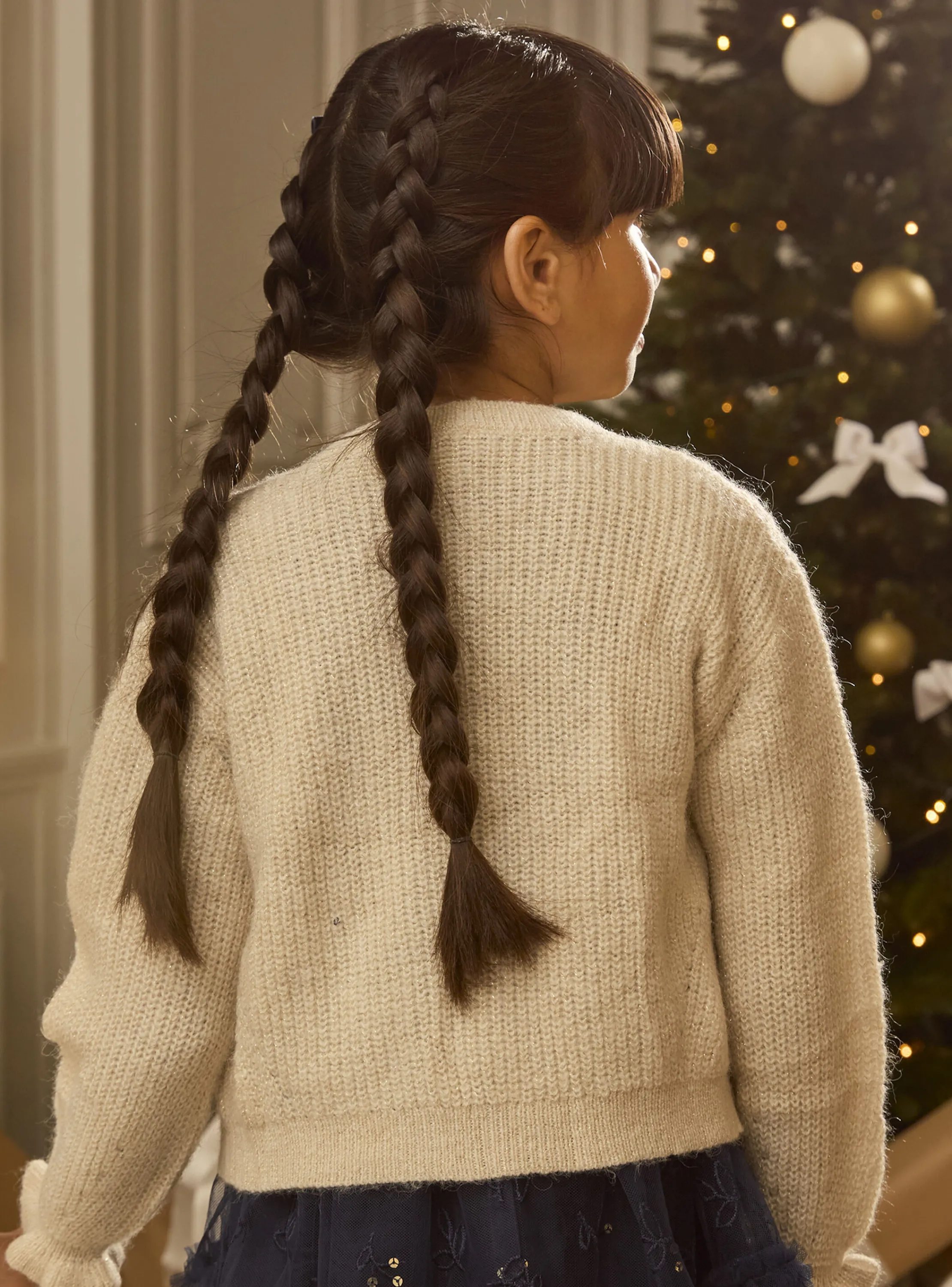 Store Sergent Major Ivory CARDIGAN