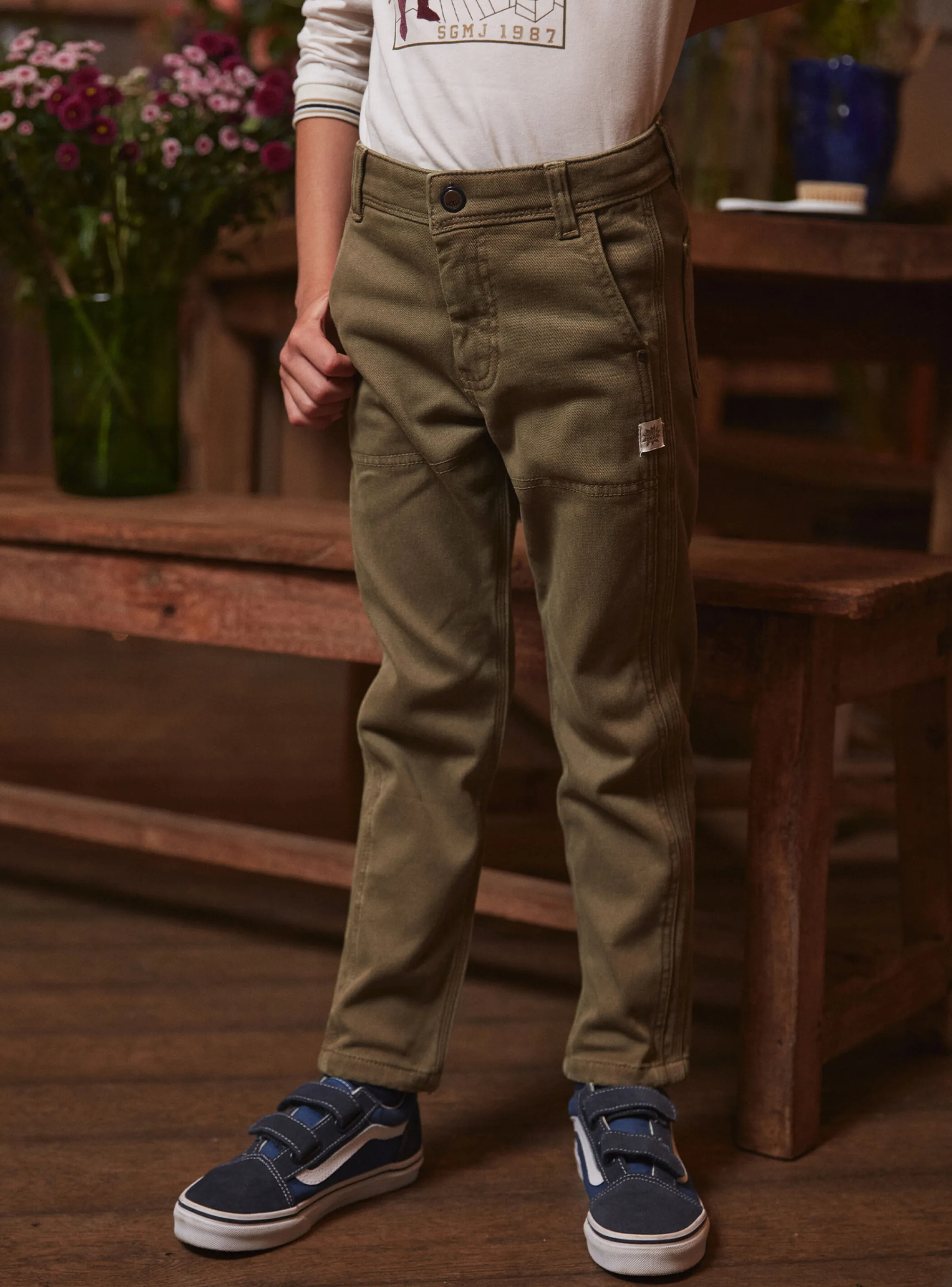 Fashion Sergent Major Kaki PANTS