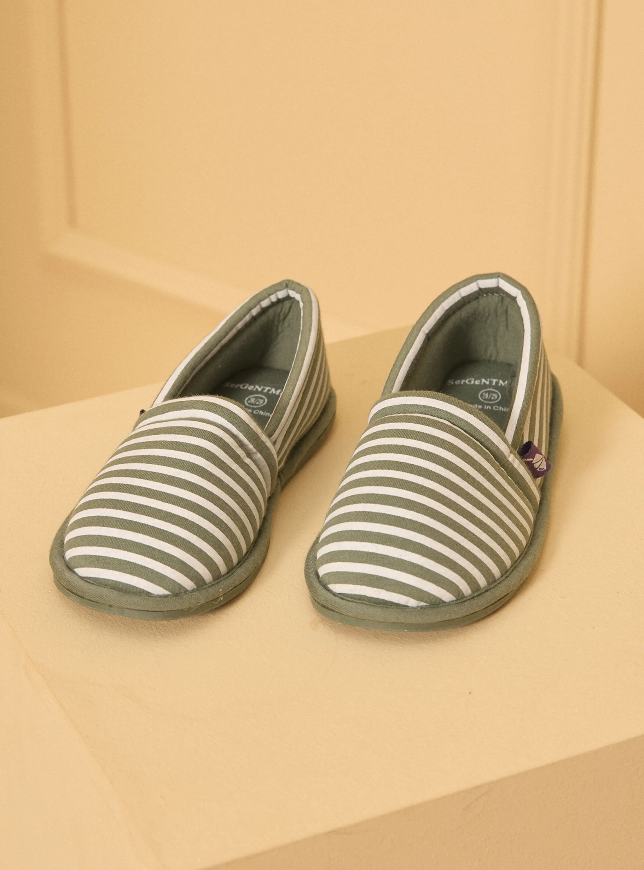 Shop Sergent Major Kaki SLIP-ON SLIPPERS