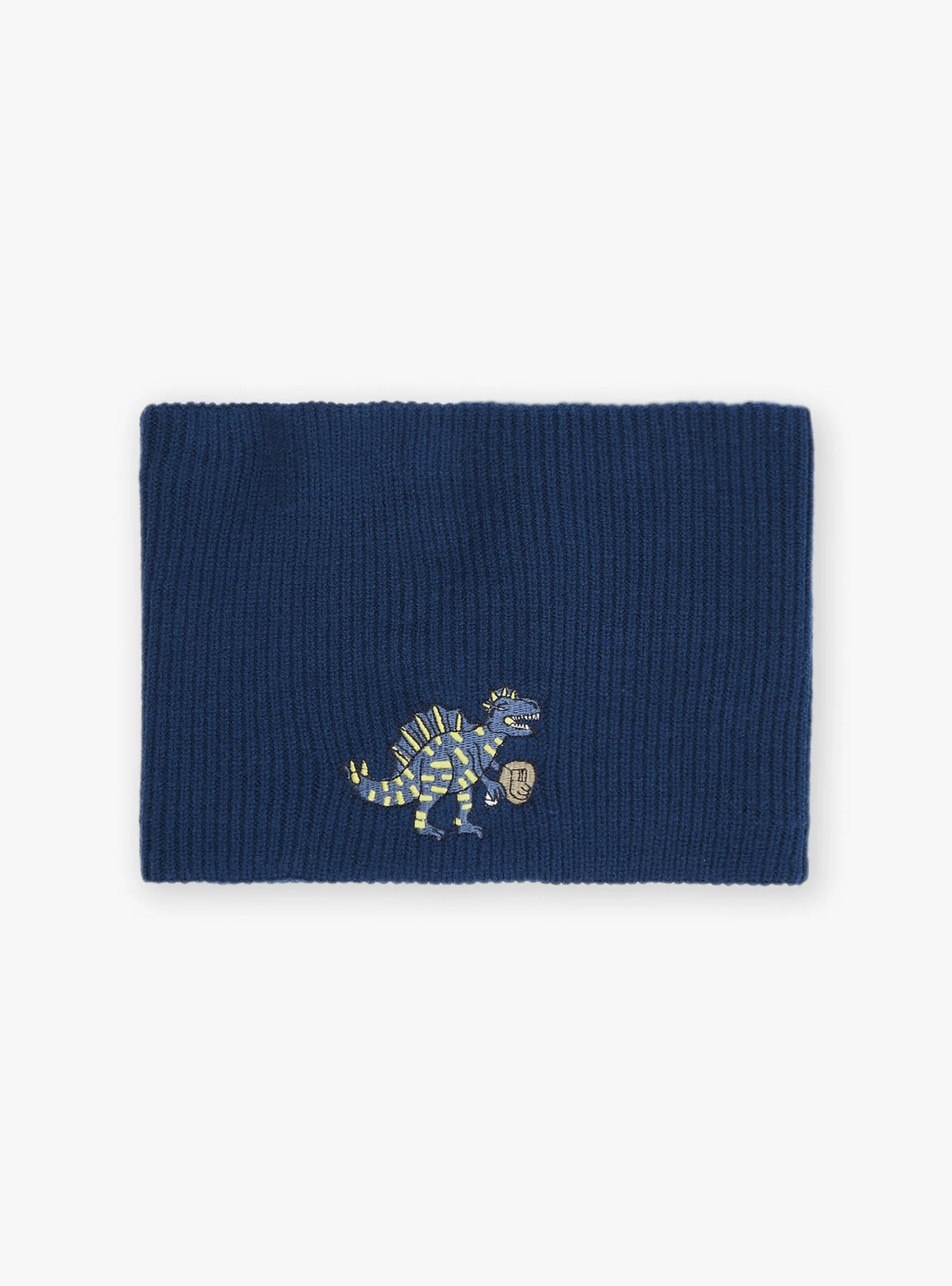 Hot Sergent Major Knitted petrol blue snood