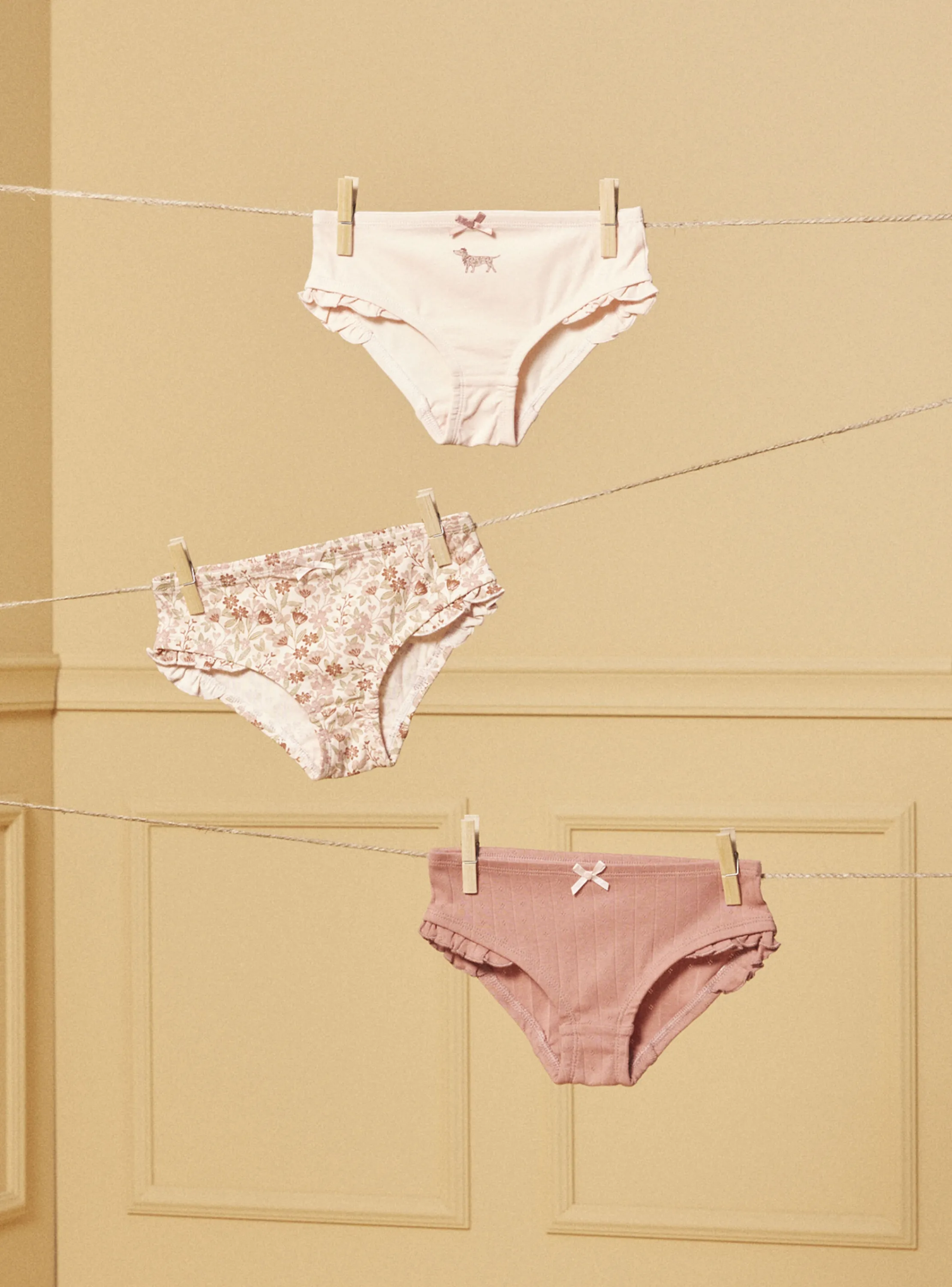 Discount Sergent Major Light beige BRIEFS / PANTY RIB