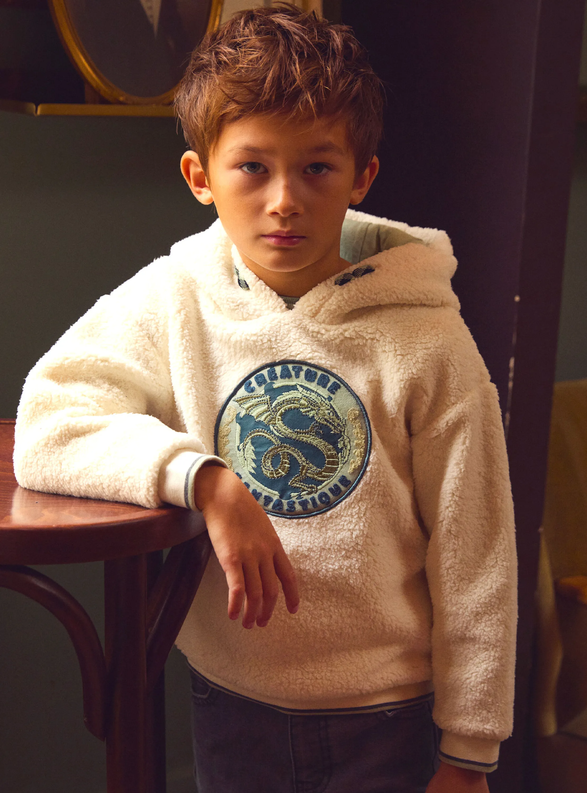 Flash Sale Sergent Major Light beige SWEAT SHIRT