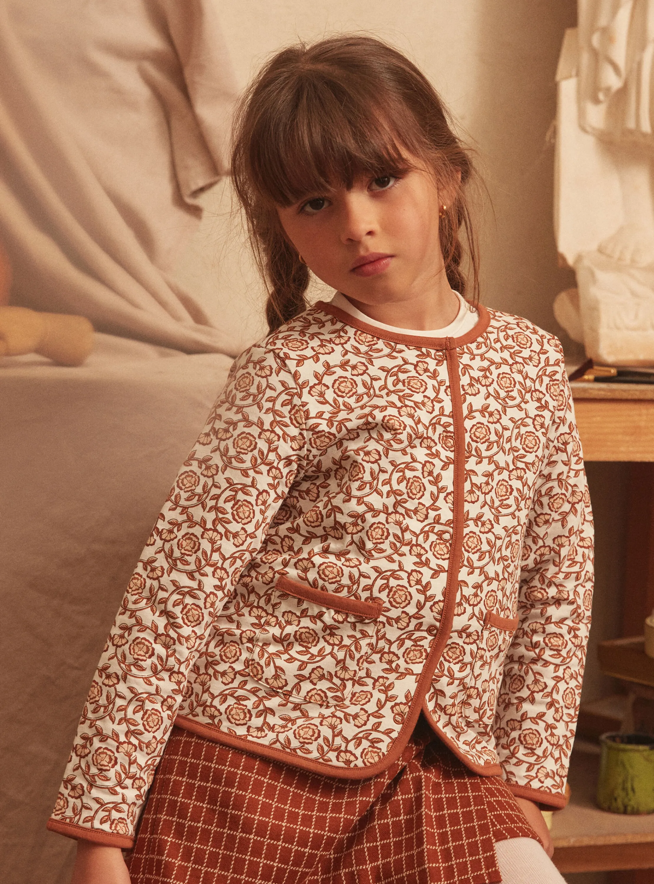 Cheap Sergent Major Light brown CARDIGAN