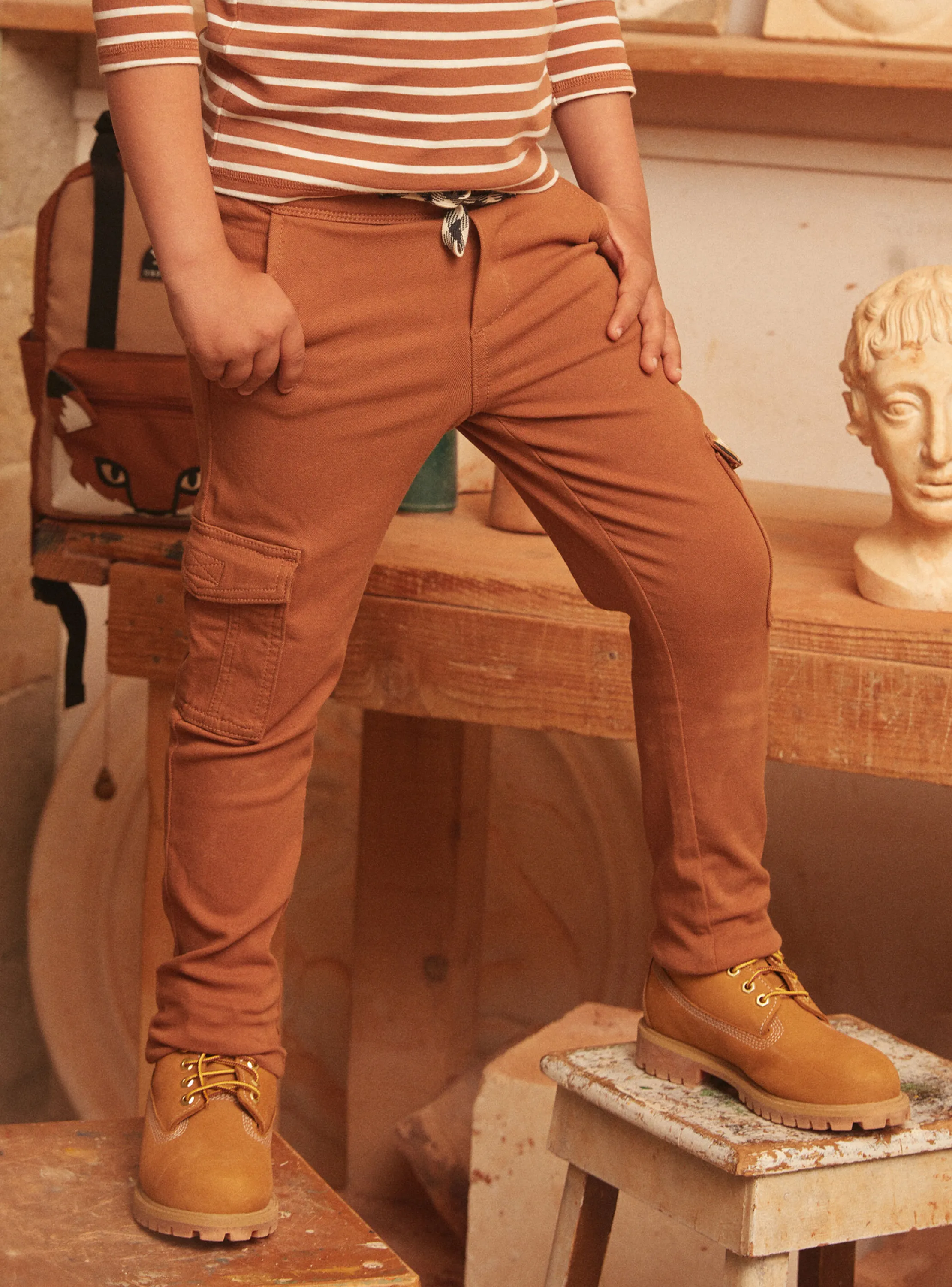 Hot Sergent Major Light brown COMFORT PANTS