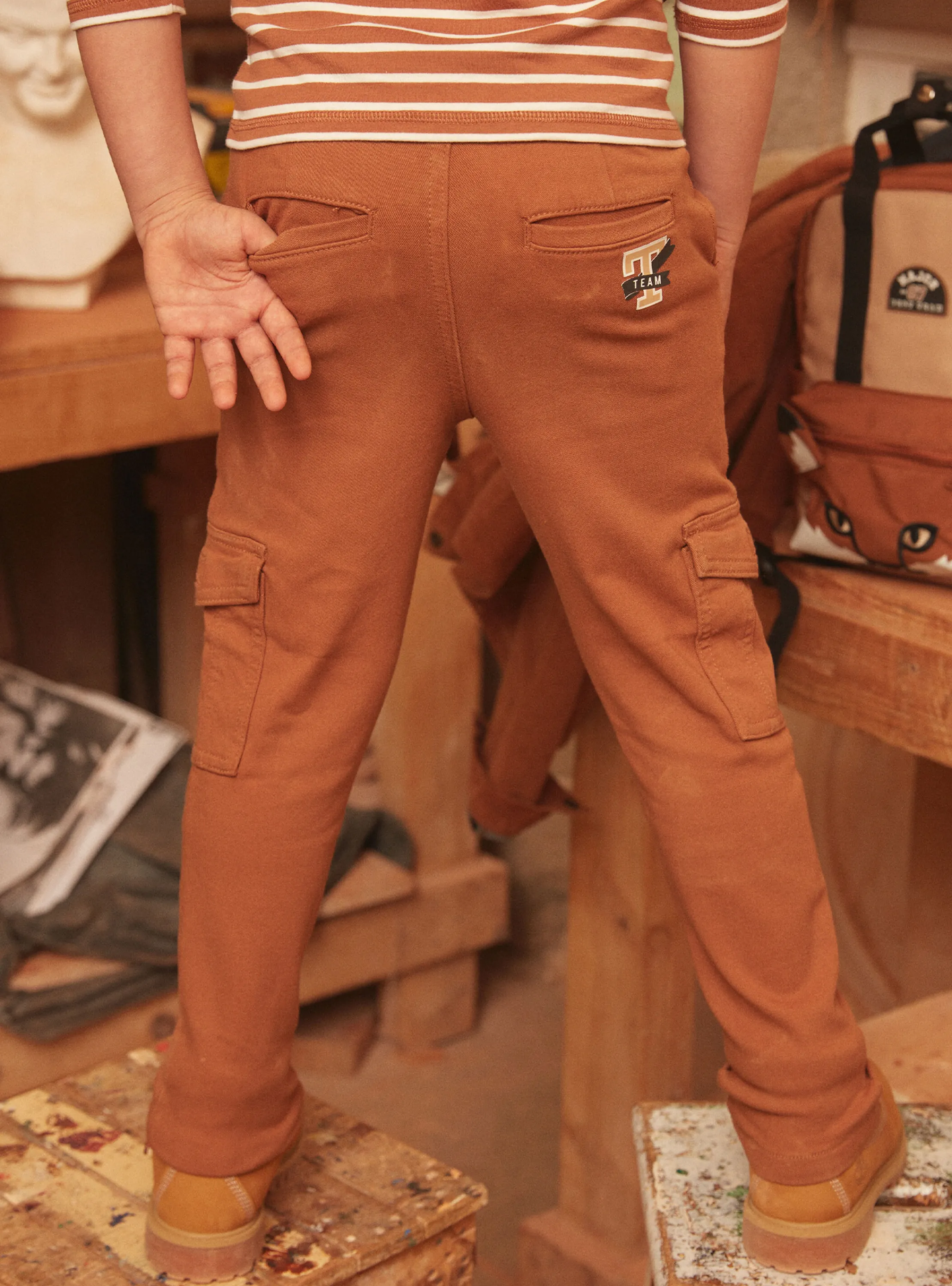 Hot Sergent Major Light brown COMFORT PANTS