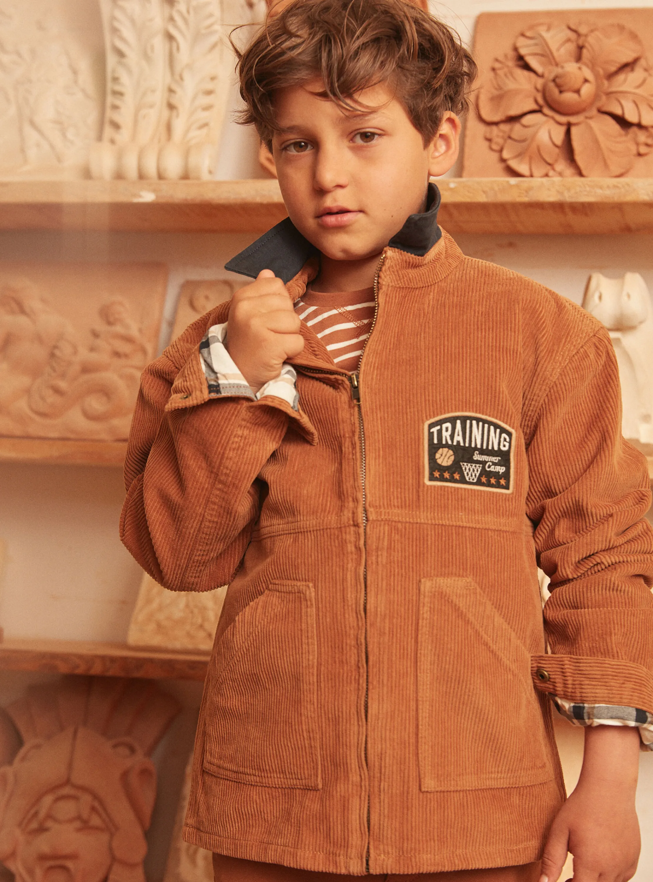 Best Sale Sergent Major Light brown JACKET group size