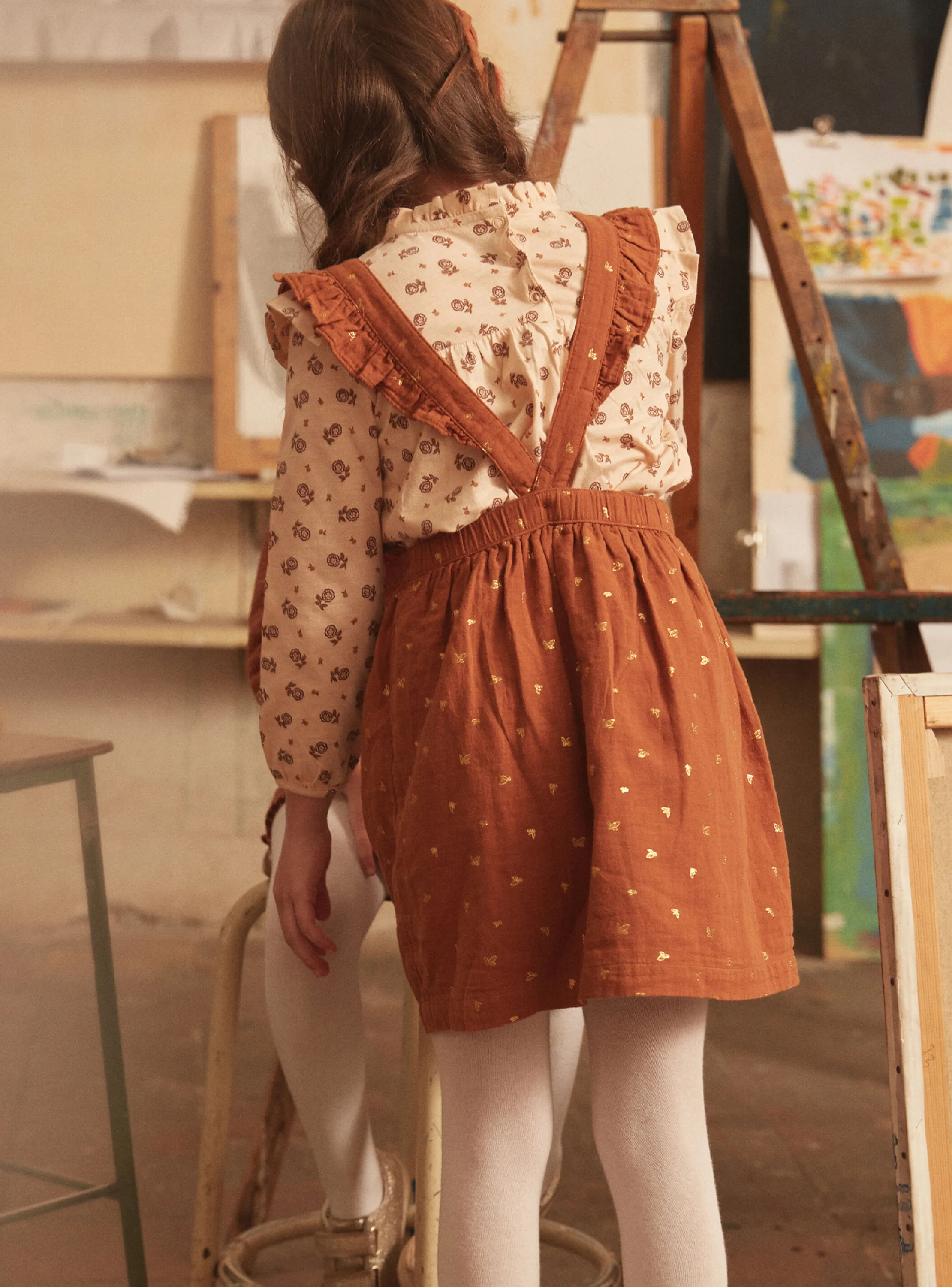 Best Sergent Major Light brown JUMPER DRESS