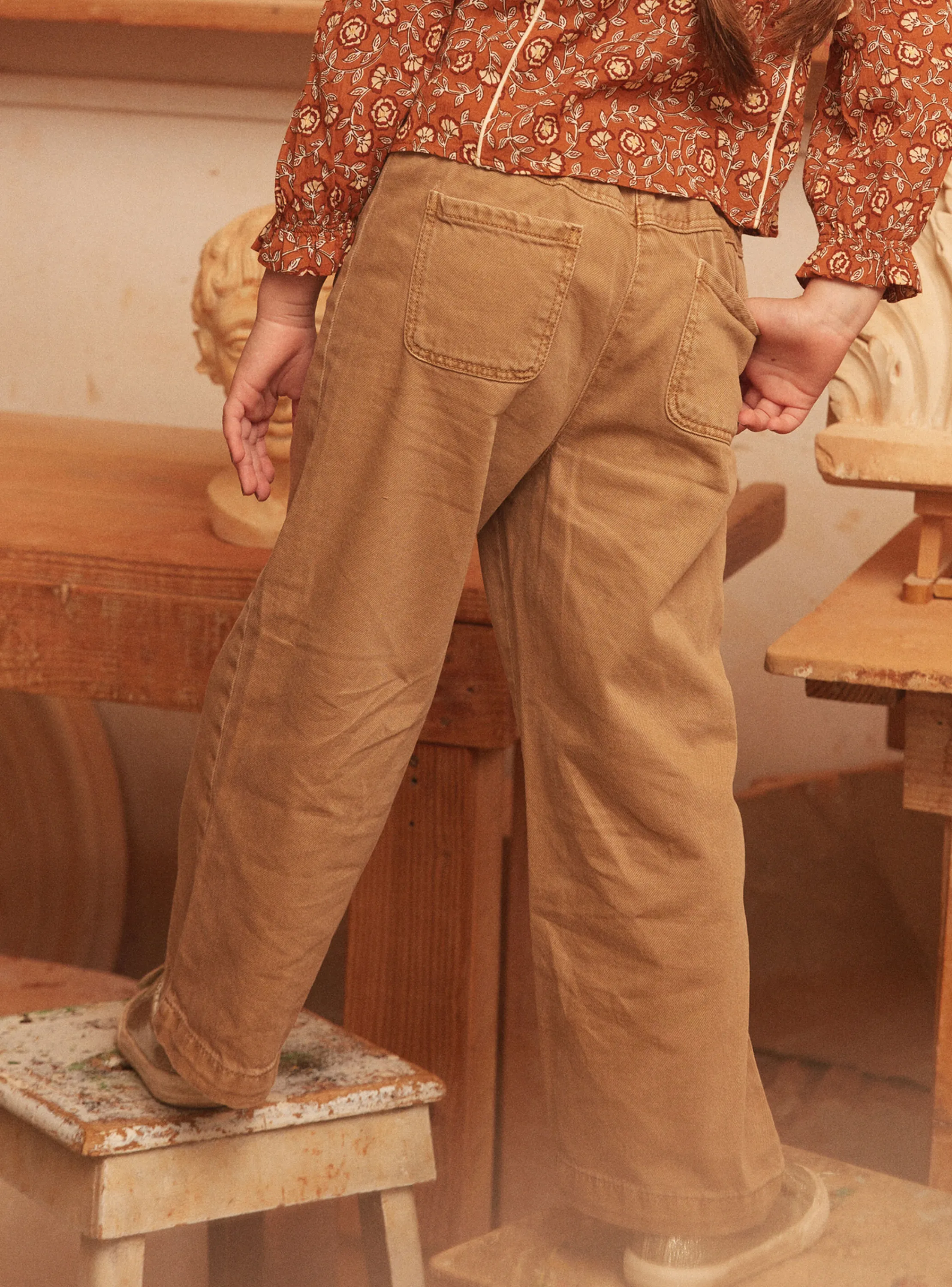 Store Sergent Major Light brown PANTS