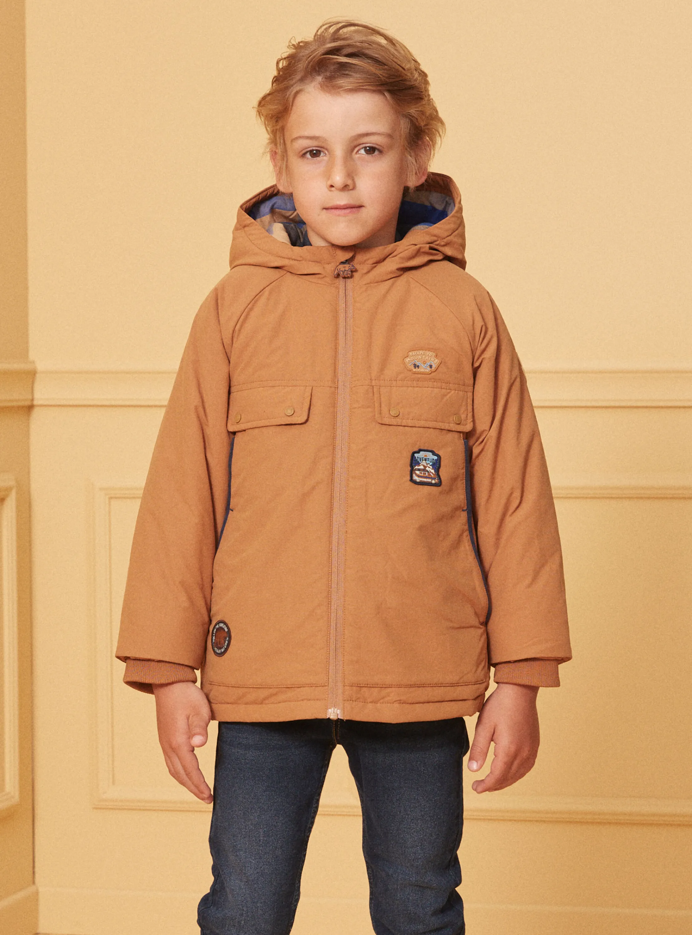 Fashion Sergent Major Light brown PARKA